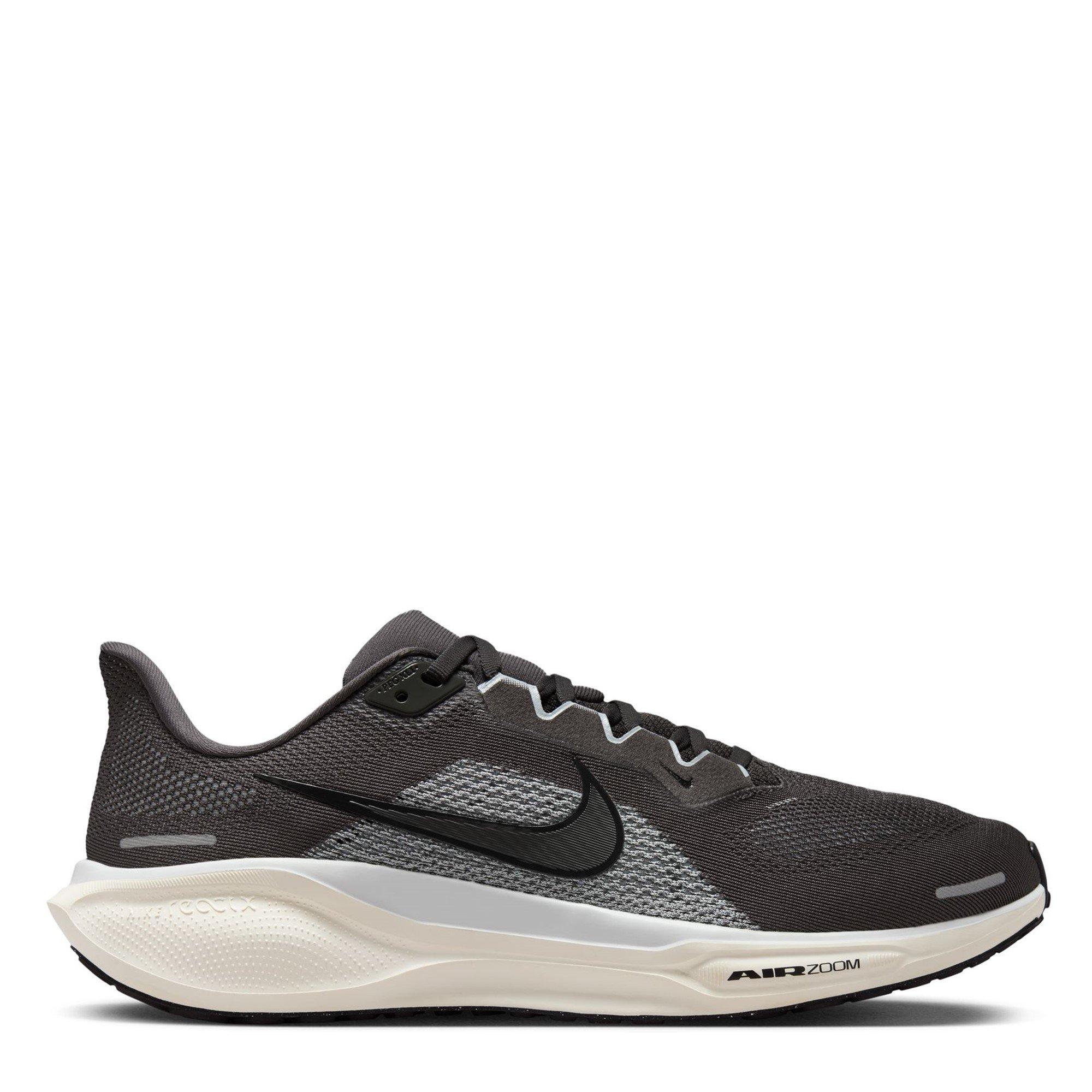 Nike Men's Pegasus 41 Road Running Shoes - Ash/Black - 9 (44)