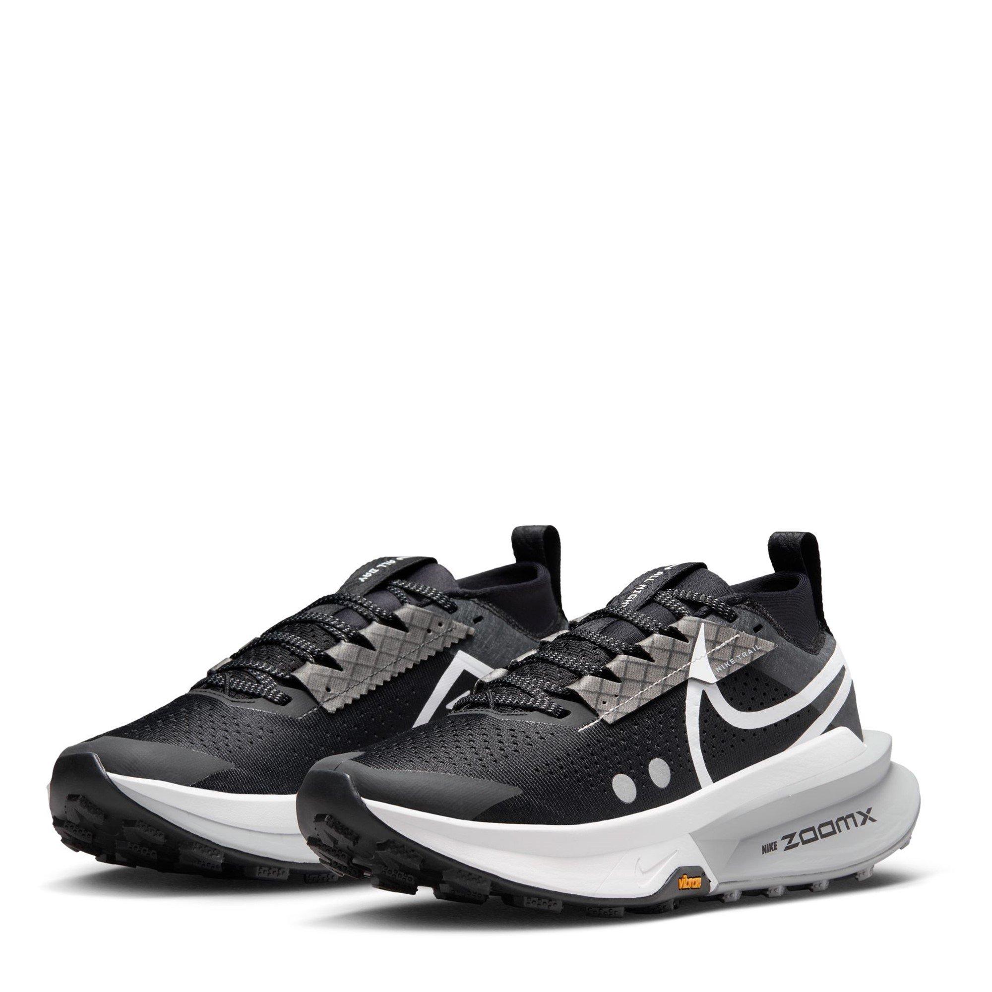 Black/White - Nike - Zegama Trail 2 Running Shoes Womens - 4