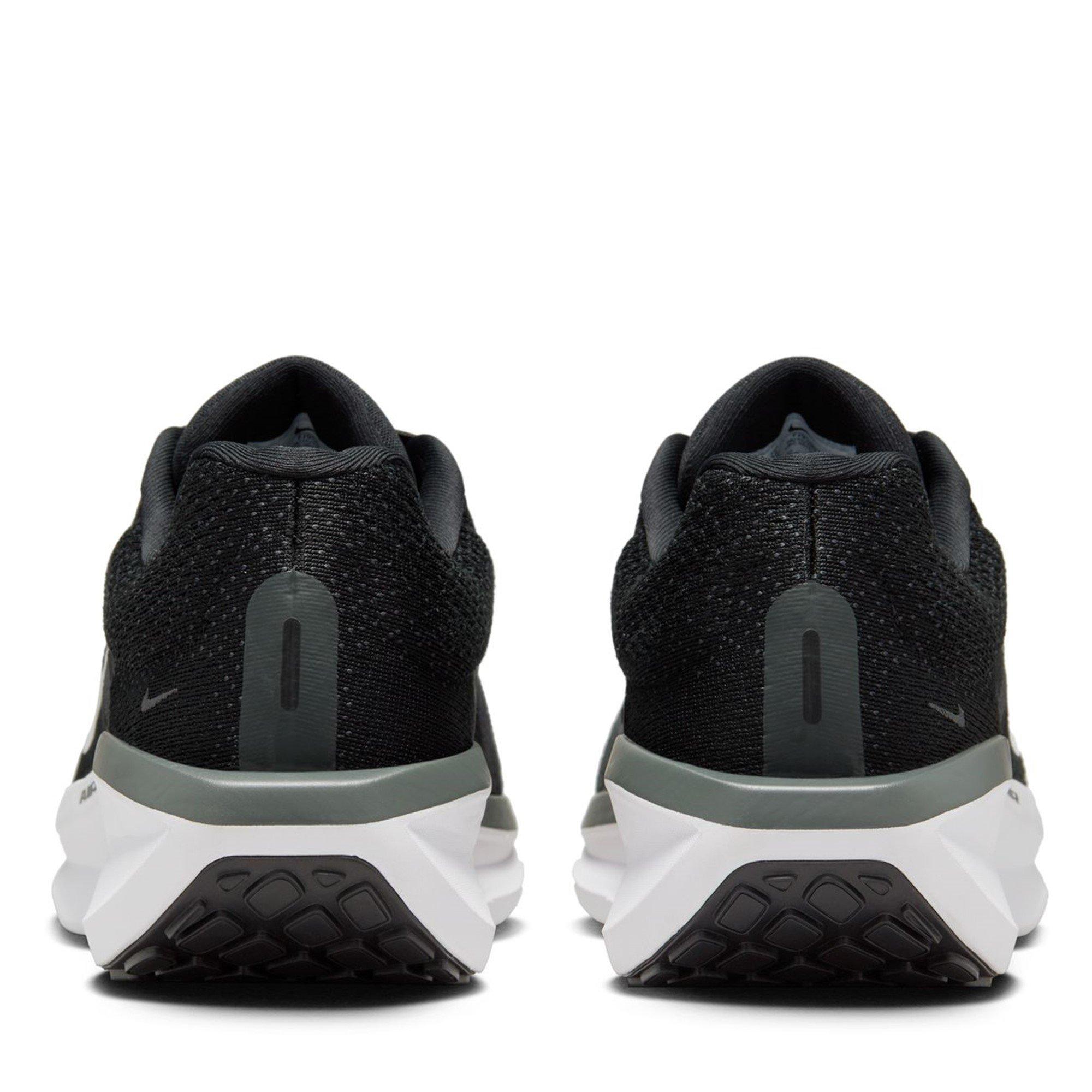 Zwart/Wit - Nike - Winflo 11 Mens Road Running Shoes - 5