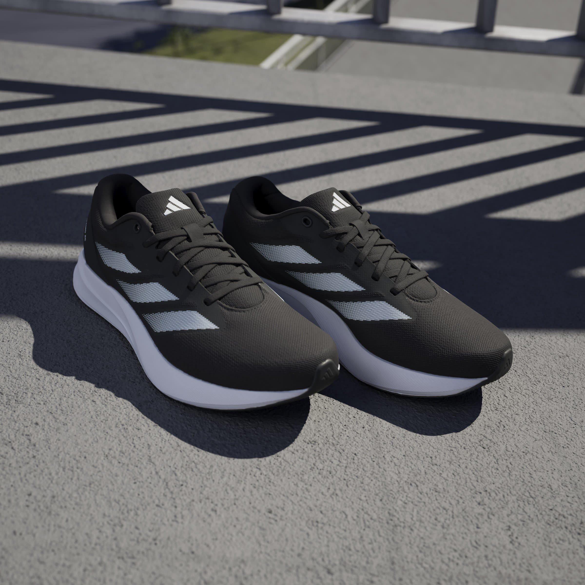 Noir de base/Blanc - adidas - Duramo Rc U Road Running Shoes Unisex Kids - 12