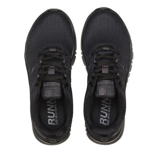 Black/Black - Karrimor - Duma 5 Junior Boy Running Shoes - 5