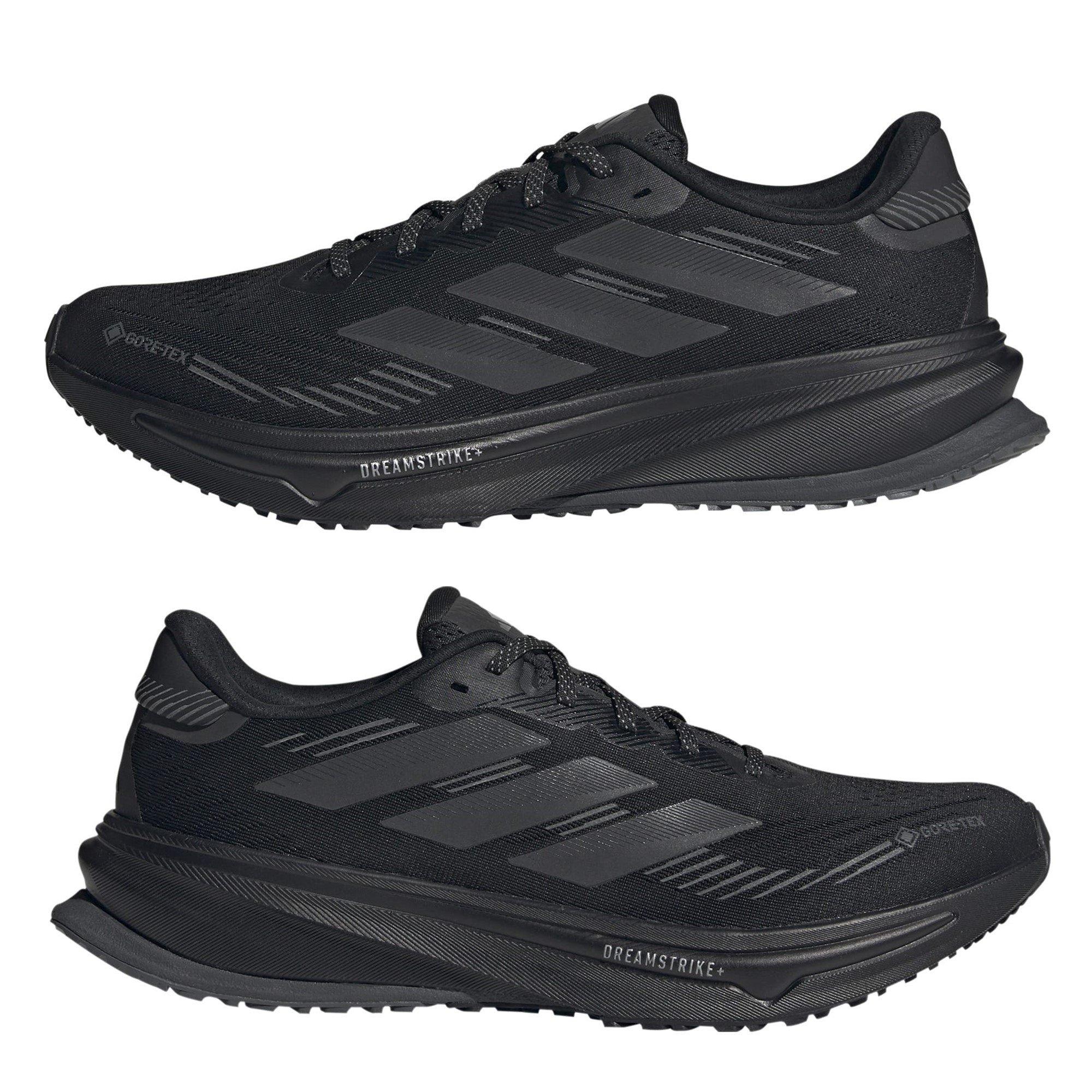 Cblk/Carbn - adidas - adidas Supernova Rise GTX Road Running Shoes - 9