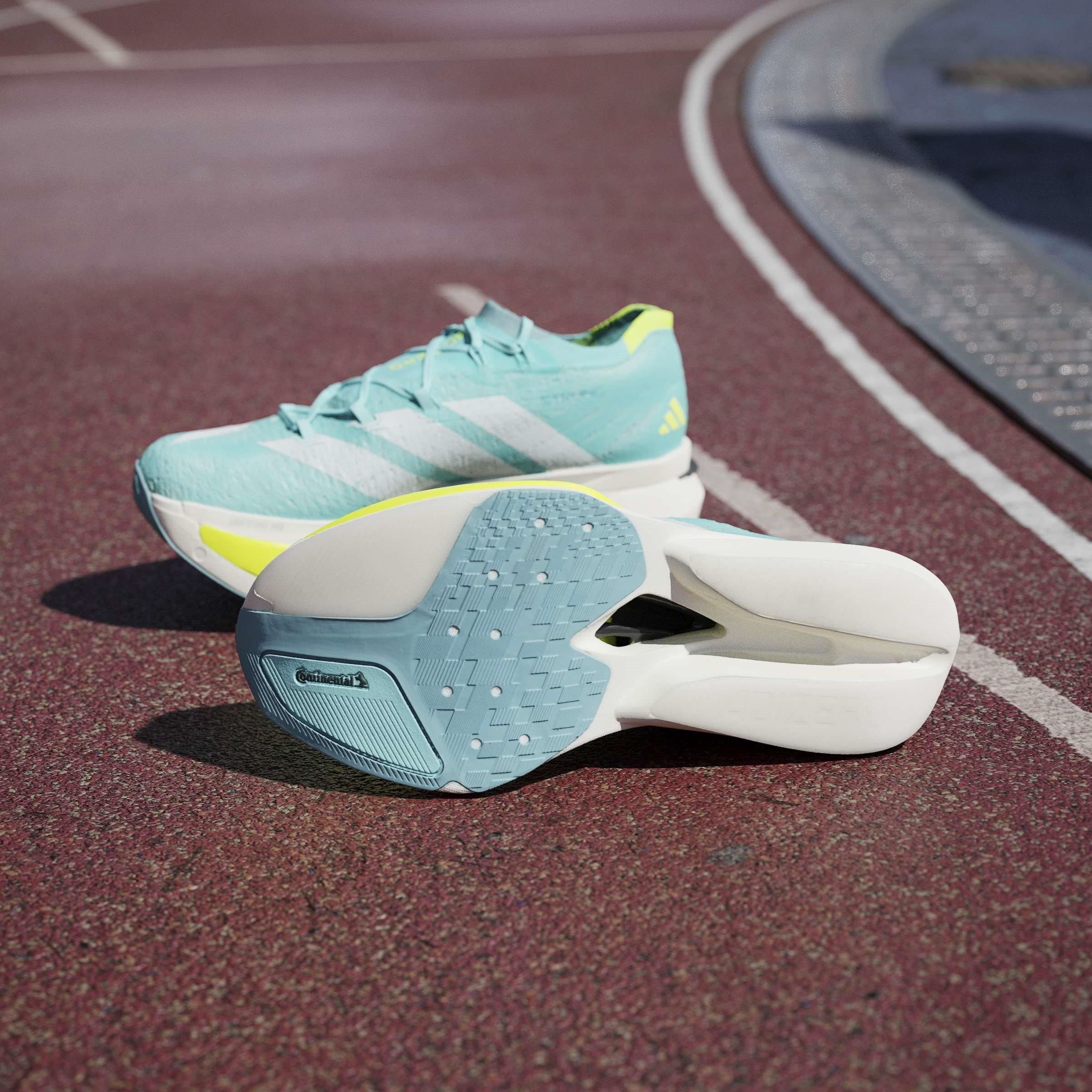 Blitz Aqua - adidas - Adizero Prime X3 STRUNG Running Shoes Mens - 11