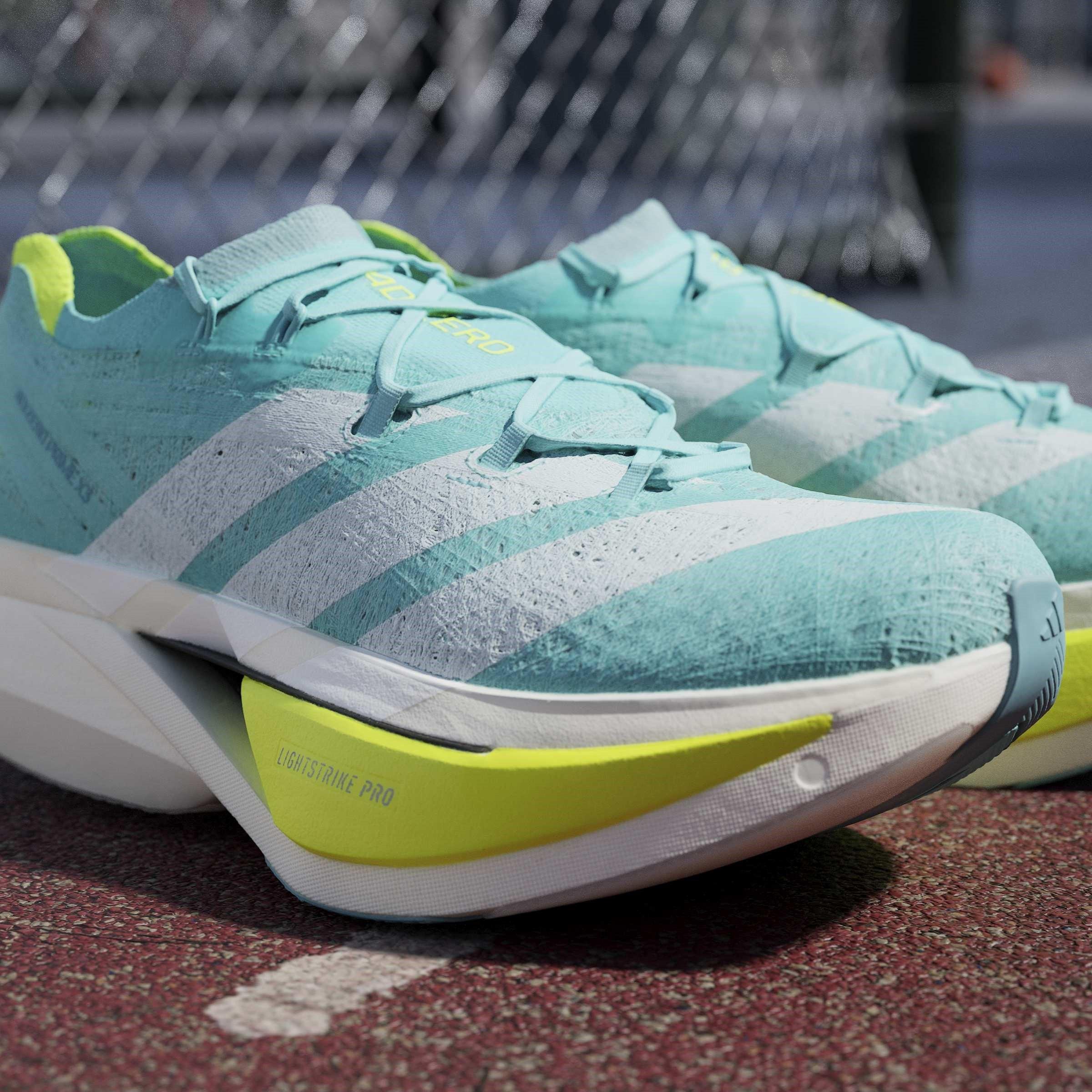 Blitz Aqua - adidas - Adizero Prime X3 STRUNG Running Shoes Mens - 16