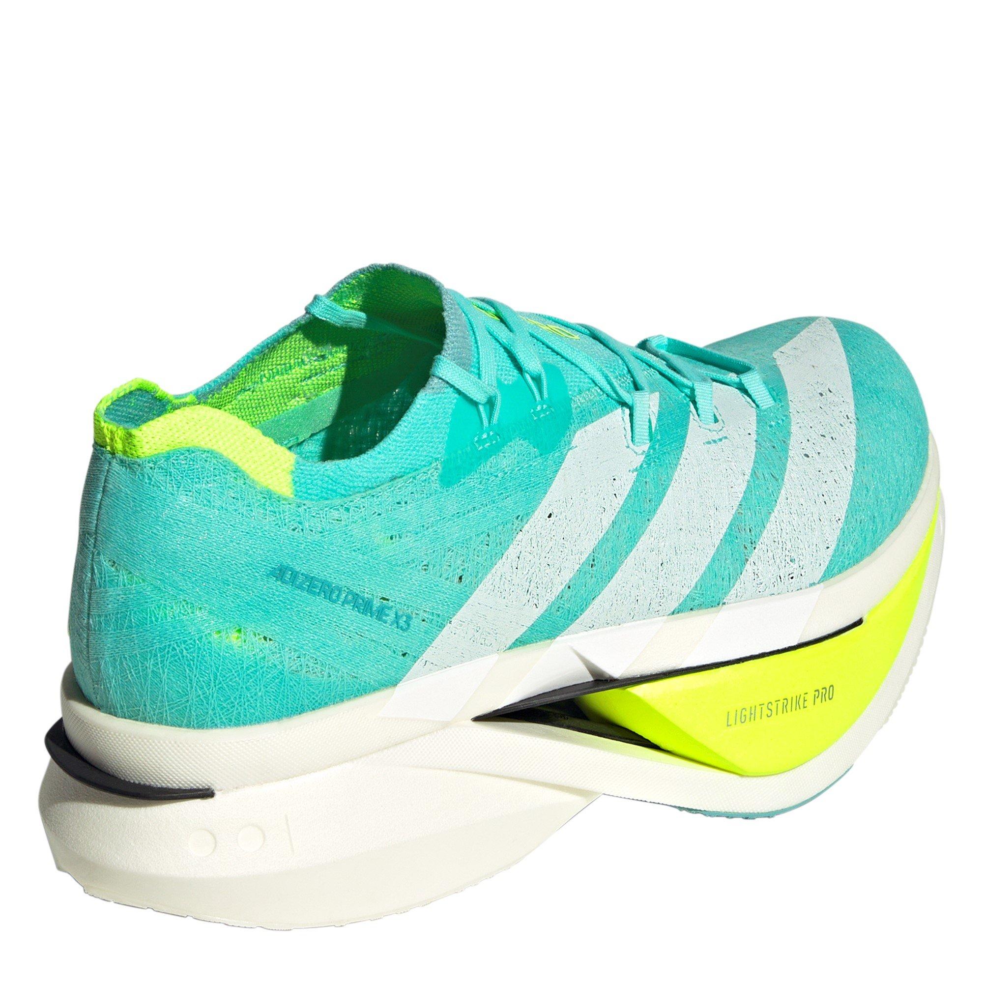 Blitz Aqua - adidas - Adizero Prime X3 STRUNG Running Shoes Mens - 4