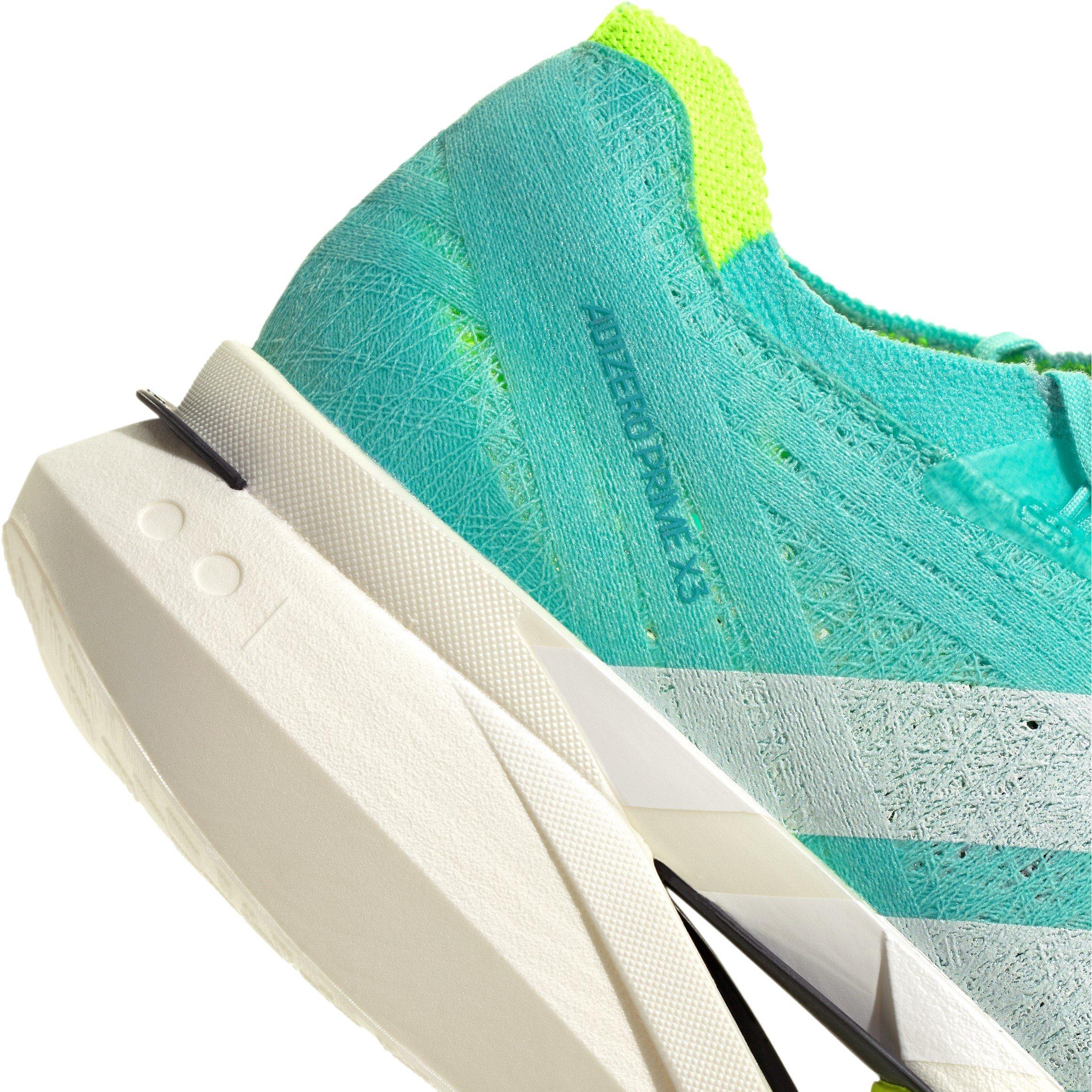 Blitz Aqua - adidas - Adizero Prime X3 STRUNG Running Shoes Mens - 8