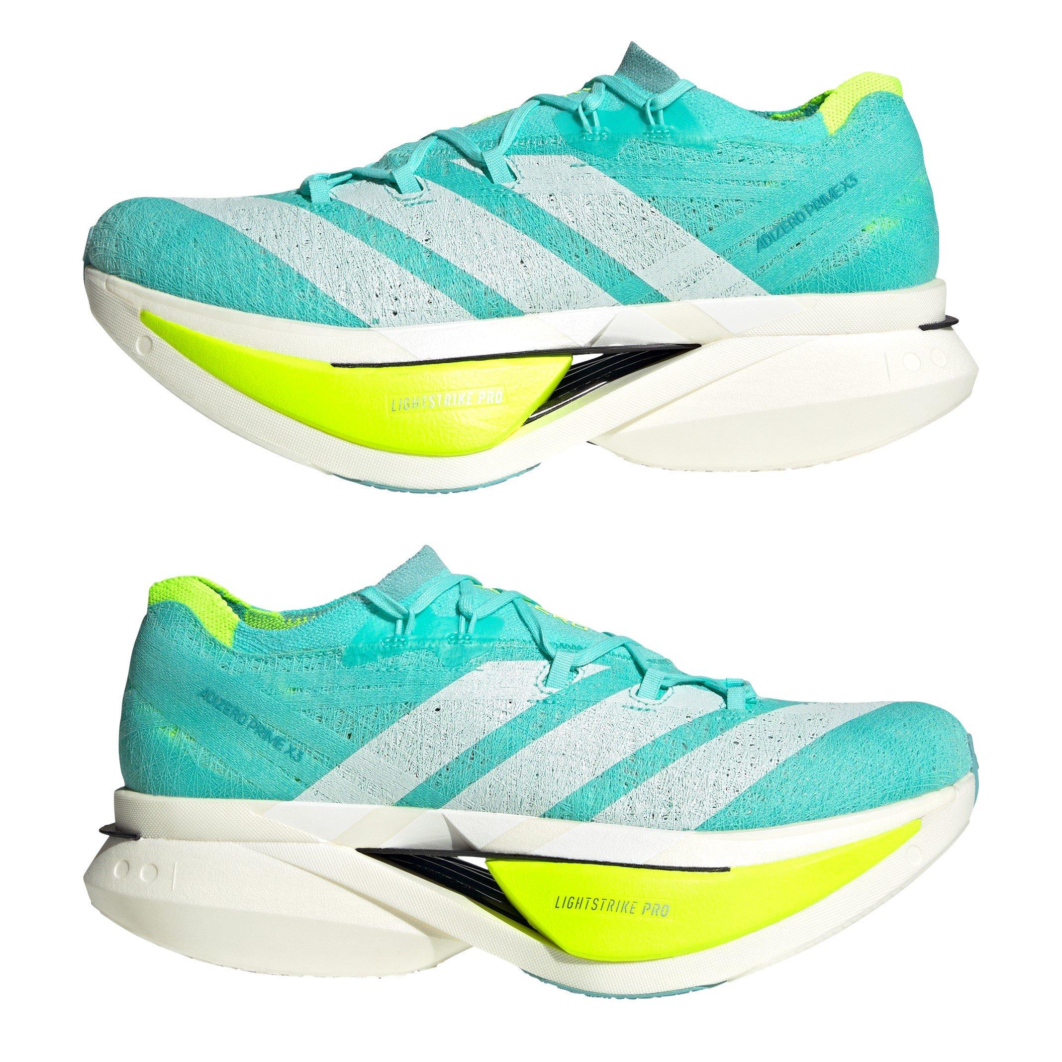 Blitz Aqua - adidas - Adizero Prime X3 STRUNG Running Shoes Mens - 9