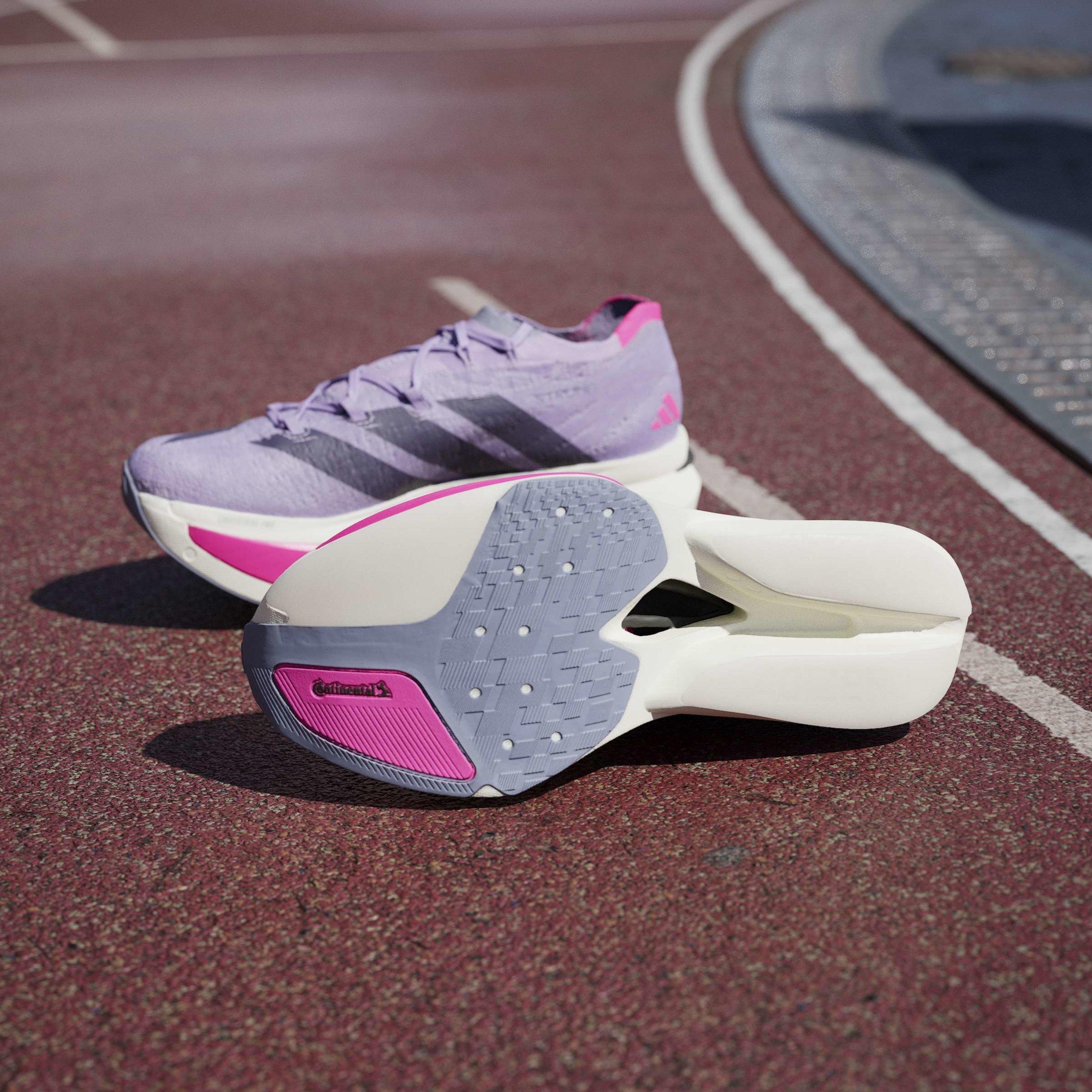 Powder Plum - adidas - Adizero Prime X3 STRUNG Running Shoes Mens - 11