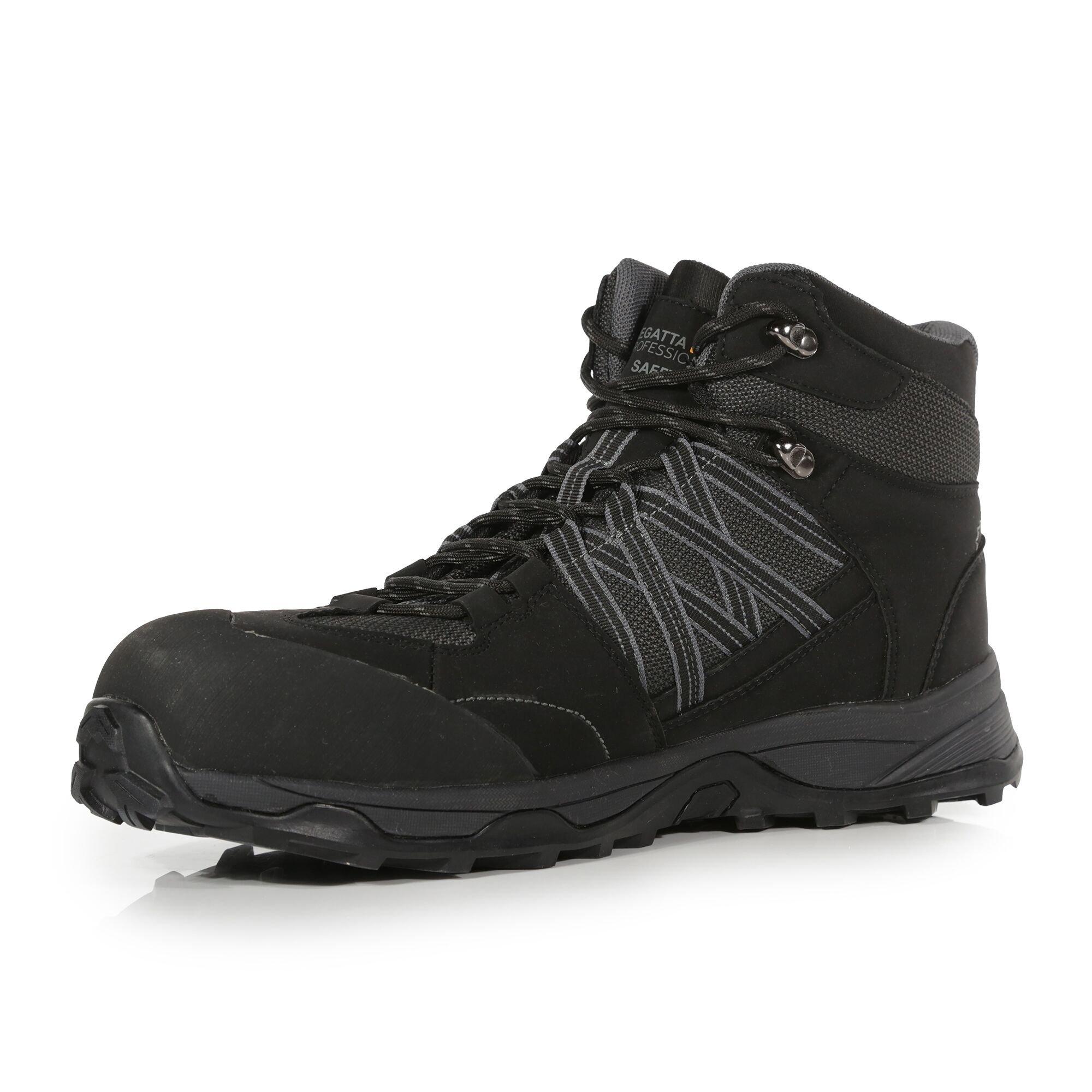 Black/Granit - Professional - Mens Claystone Safety Hiker - 3