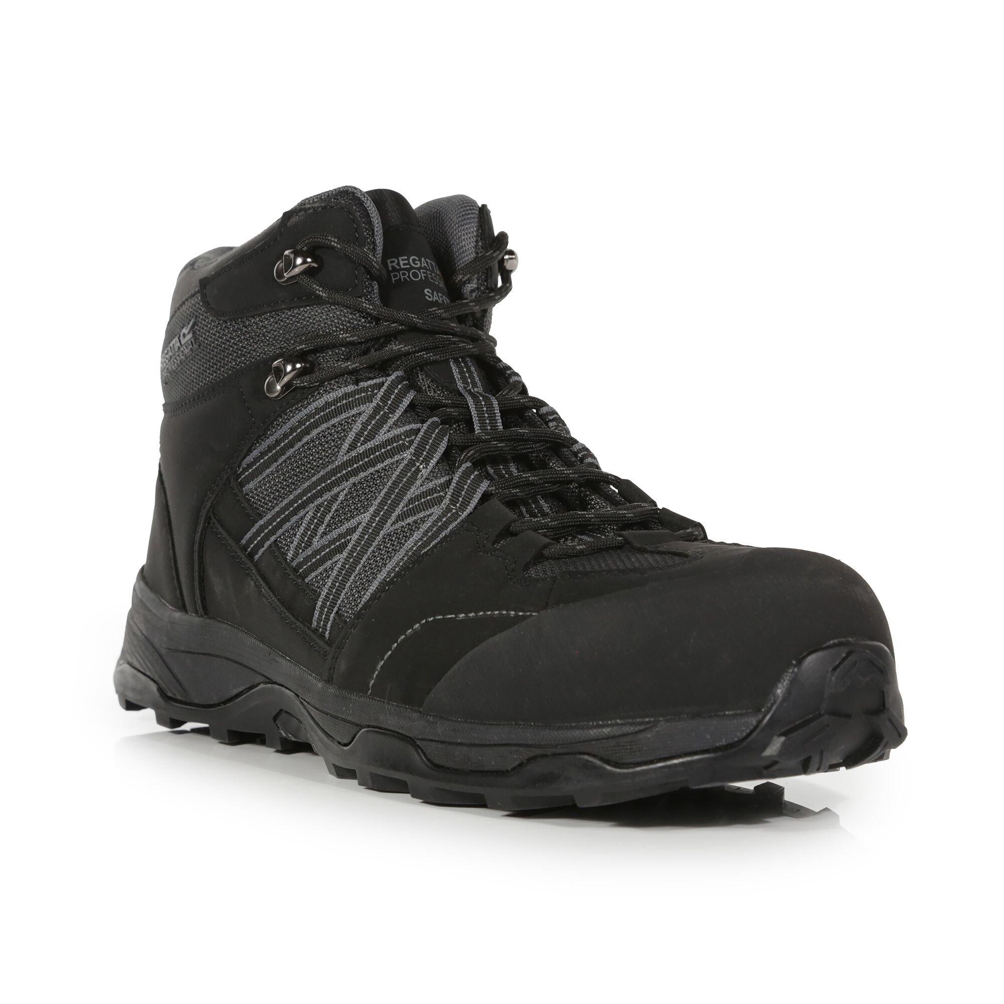 Black/Granit - Professional - Mens Claystone Safety Hiker - 7