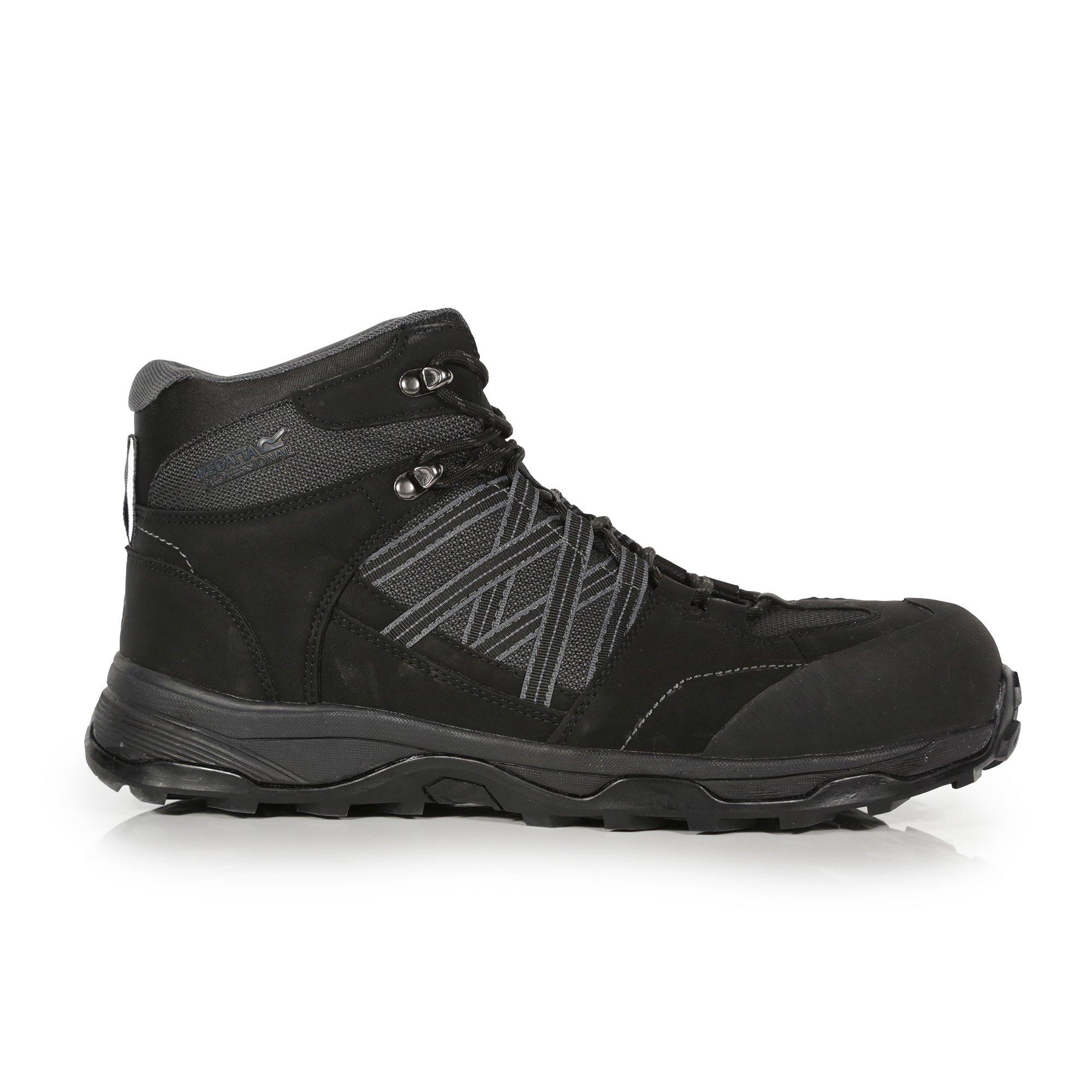 Black/Granit - Professional - Mens Claystone Safety Hiker - 8