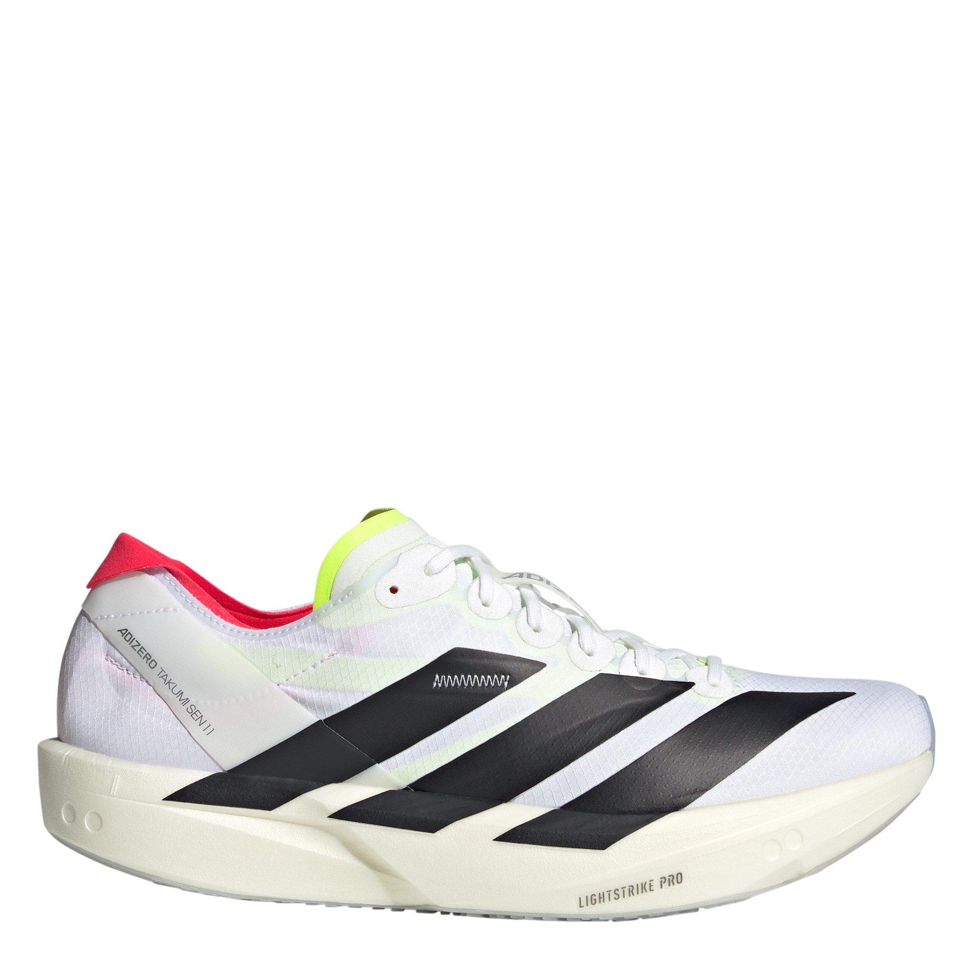 Adidas Men's Adizero Takumi Sen 11 Trainers - White/Black - 7 (40.7)