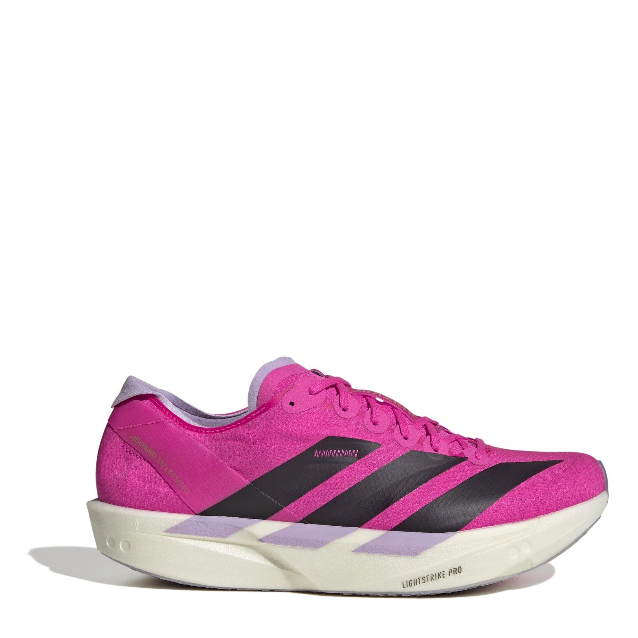 Adidas Men's Adizero Takumi Sen 11 Trainers - Shock Pink - 10 (44.7)