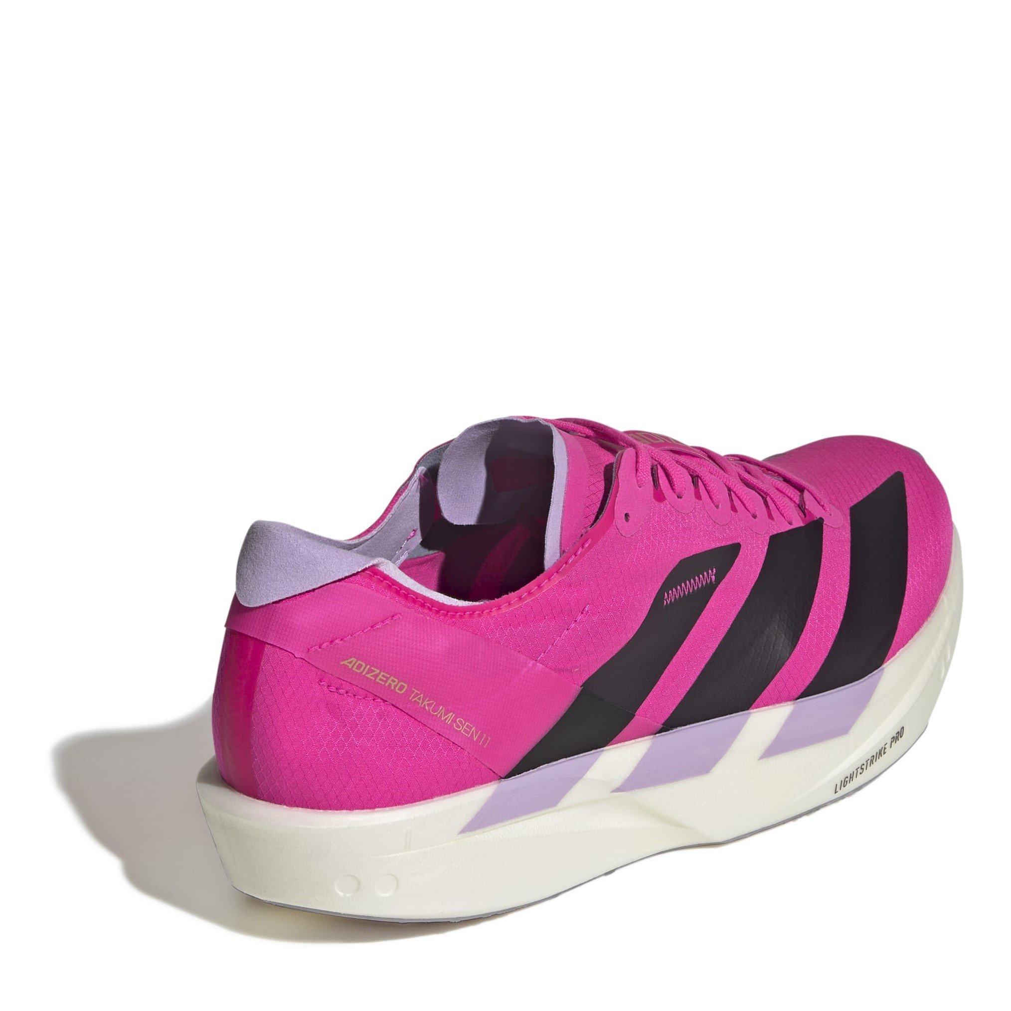 Chokolade Pink - adidas - Adizero Takumi Sen 11 Trainers Mens - 4