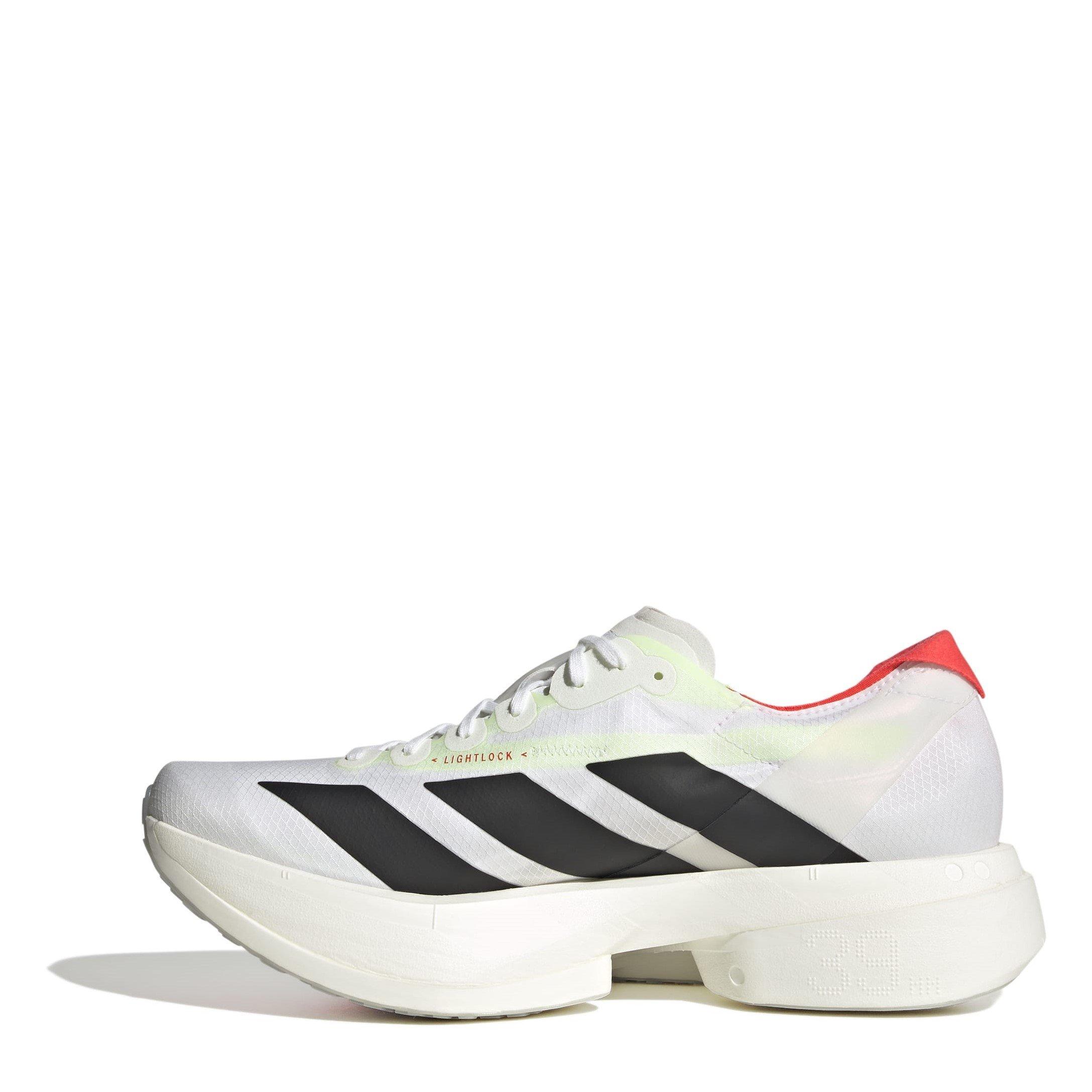 Wht/Blk/Silver - adidas - Adios Pro 4 Mens Running Shoes - 2