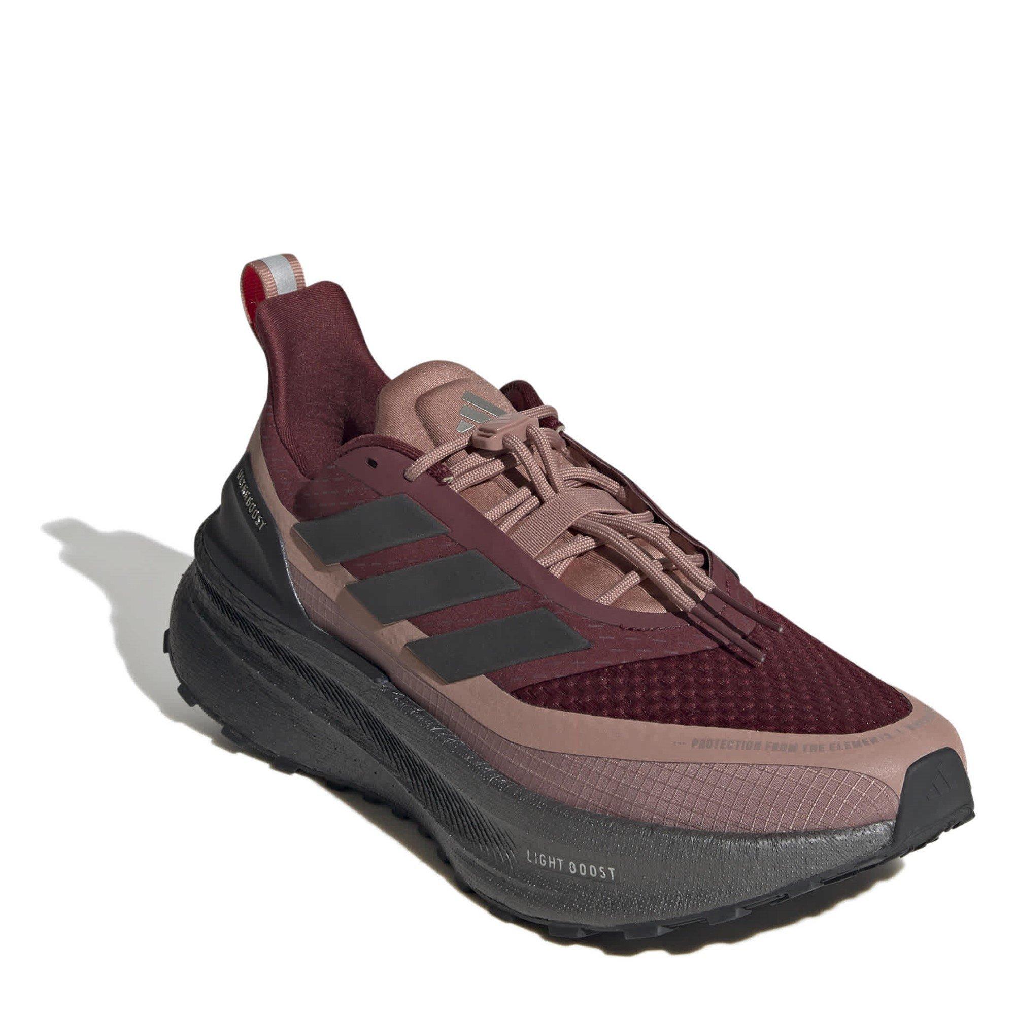 Shadow Red/Blk - adidas - Ultraboost Road Running Shoes Womens - 3