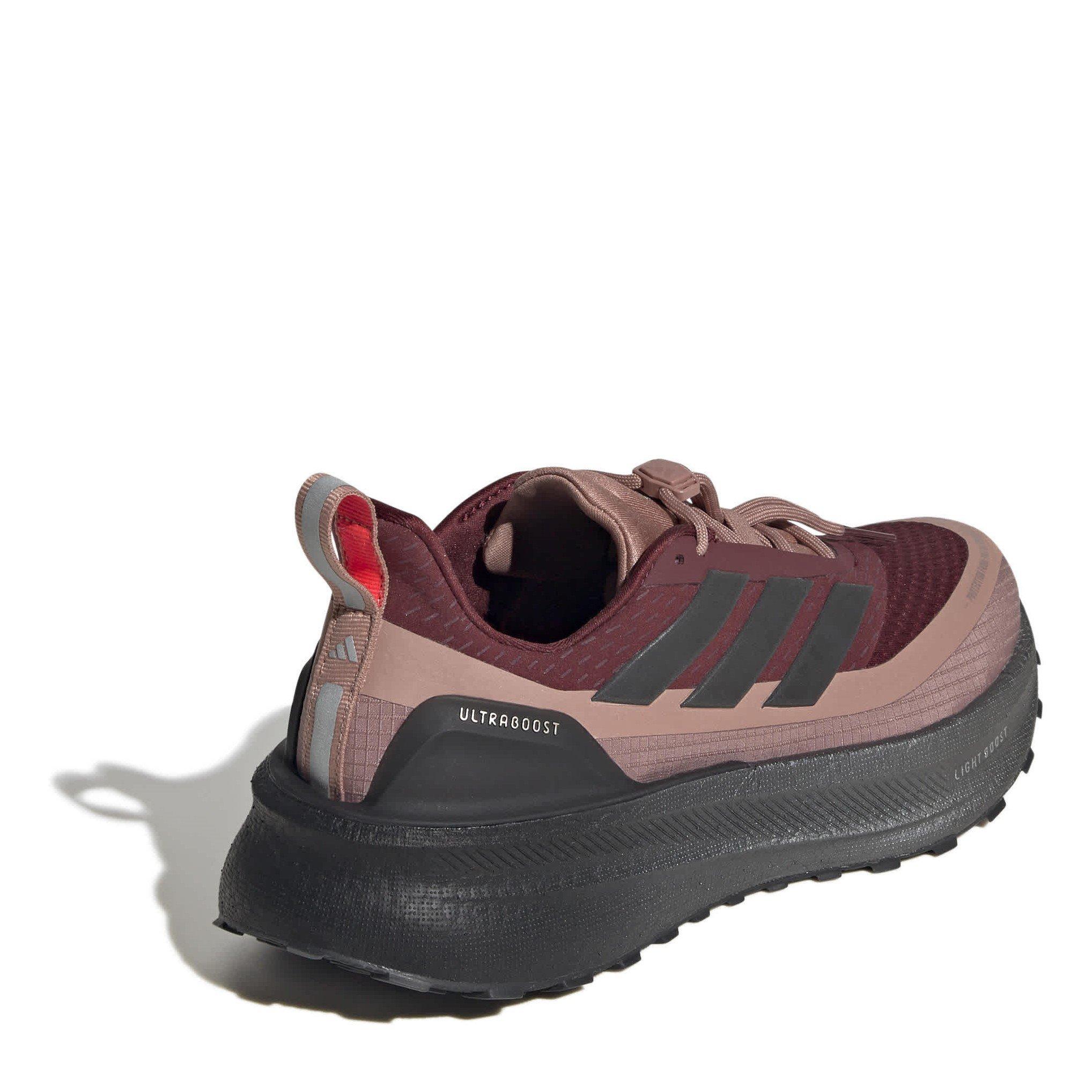 Shadow Red/Blk - adidas - Ultraboost Road Running Shoes Womens - 4