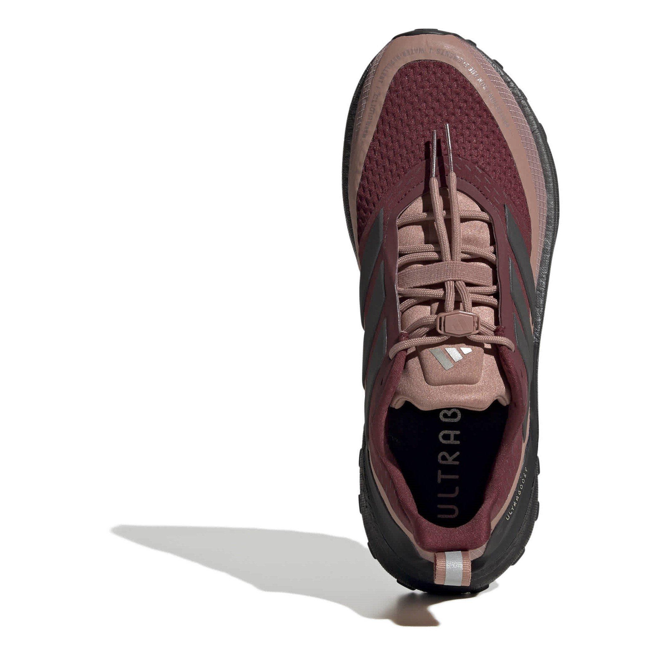 Shadow Red/Blk - adidas - Ultraboost Road Running Shoes Womens - 5