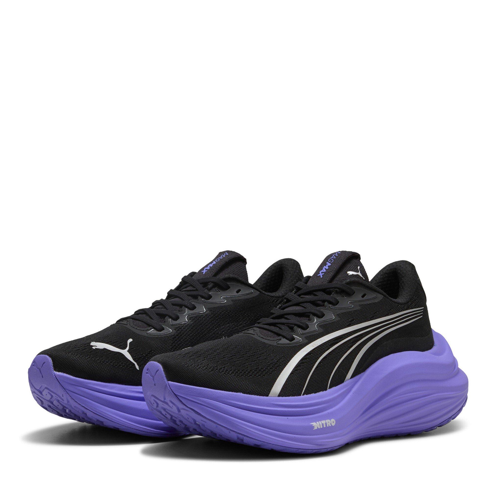 Puma Women's Magmax Nitro Wns Road Running Shoes - Black-Darkam - 5.5 (38.5)