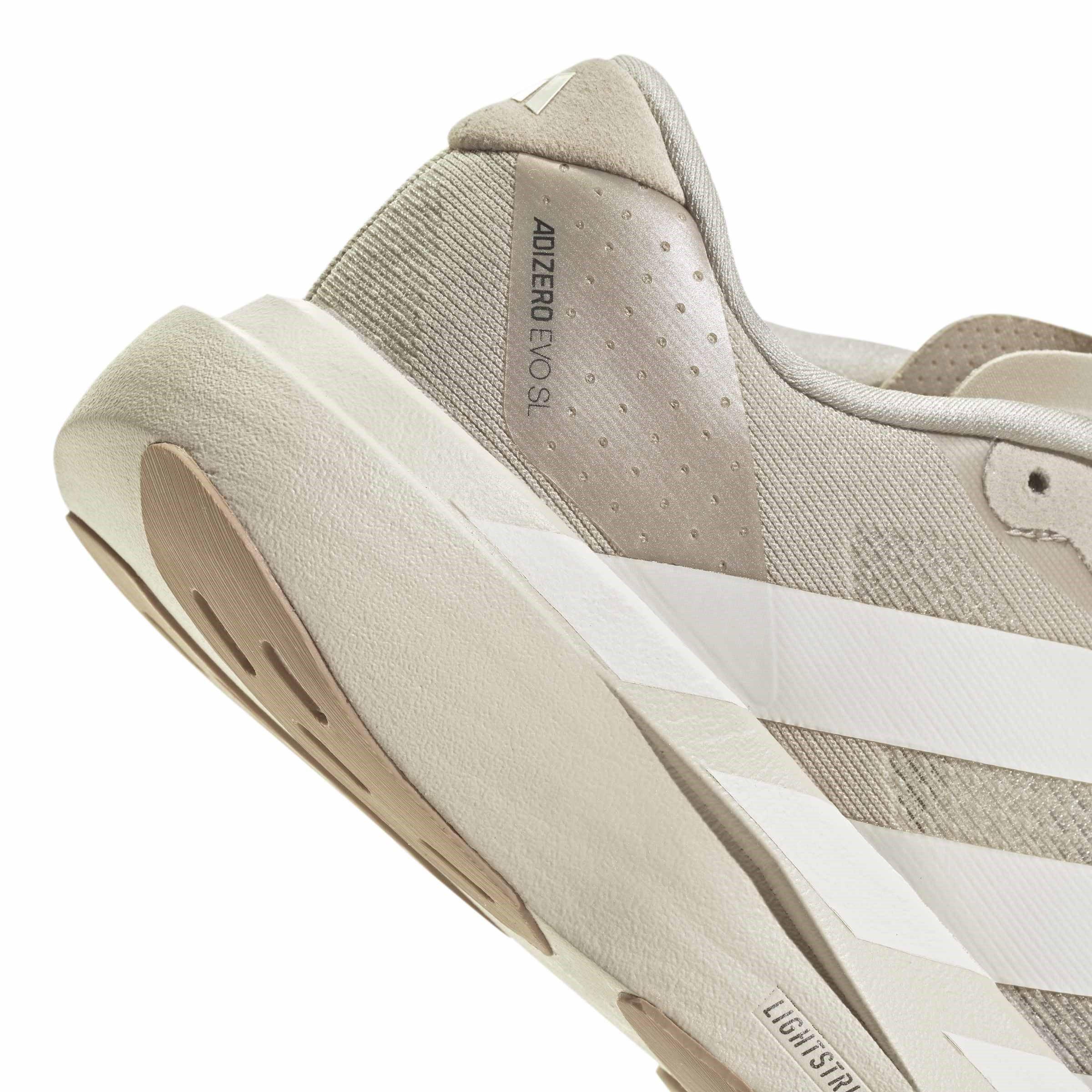 Alumina/Sndstn - adidas - Adizero EVO SL Road Running Shoes Juniors - 8