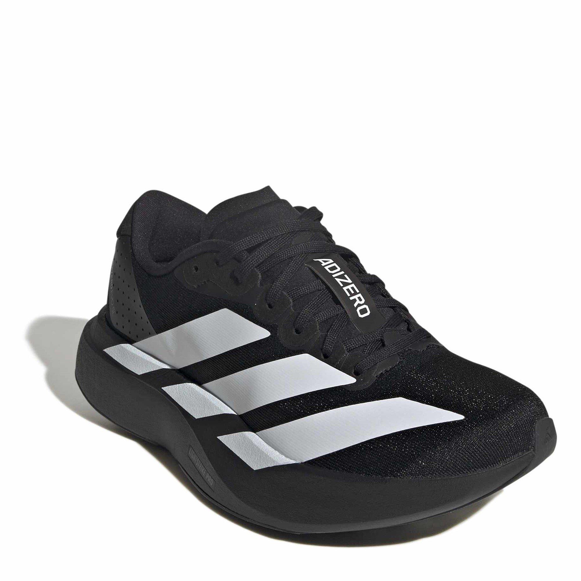 Blck/Wht/Crbn - adidas - Adizero EVO SL Road Running Shoes Juniors - 3