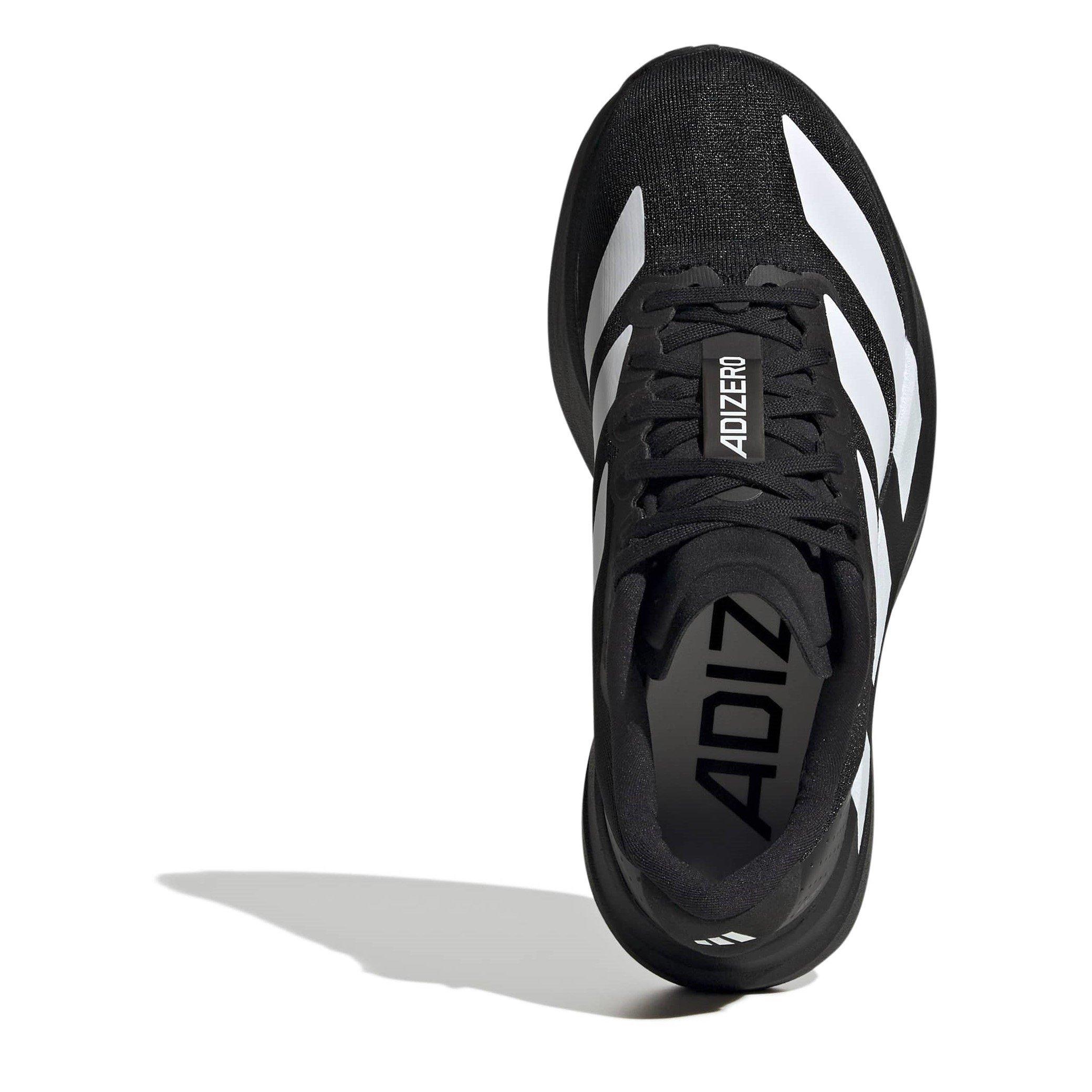 Blck/Wht/Crbn - adidas - Adizero EVO SL Road Running Shoes Juniors - 5