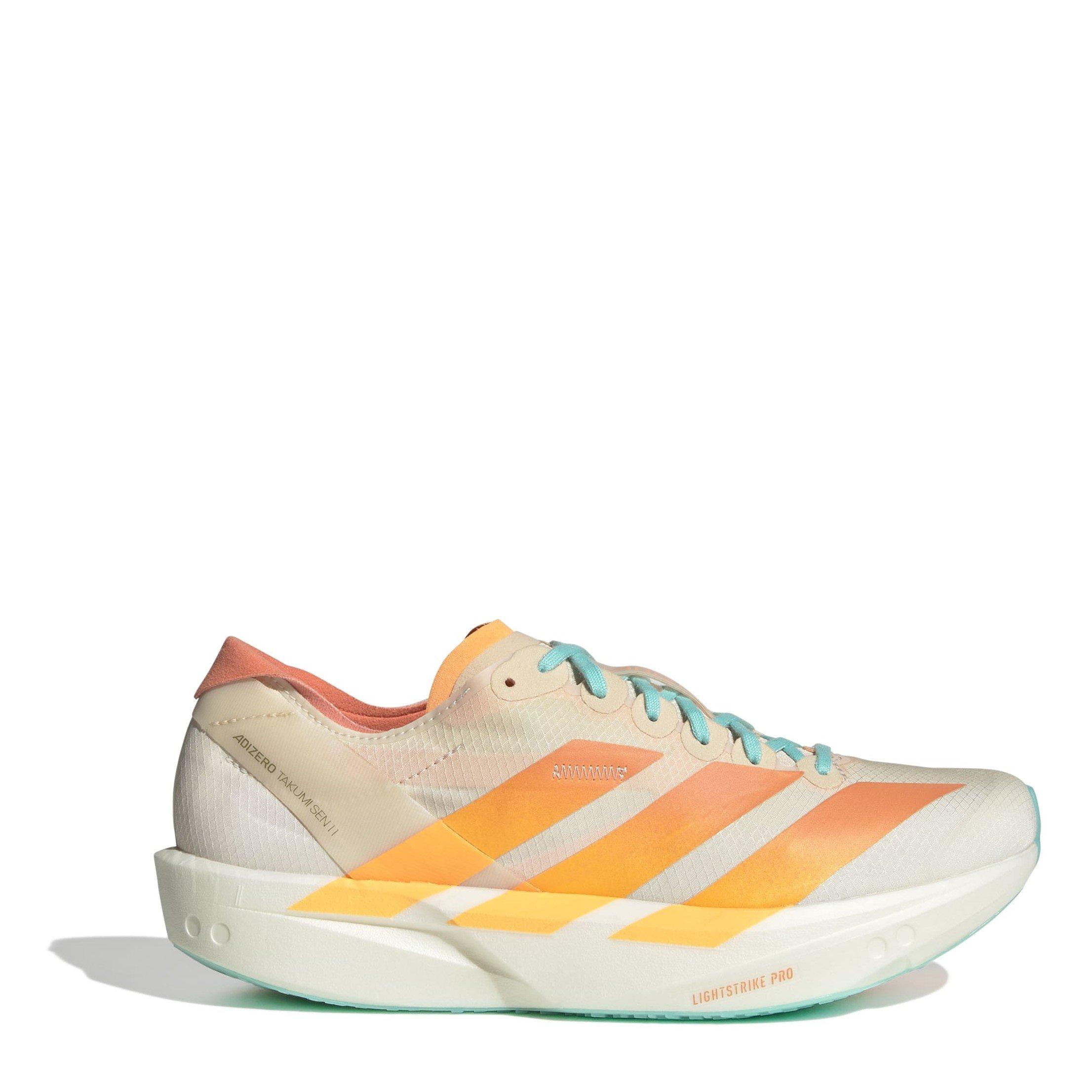 Crystal Sand - adidas - Adizero Takumi Sen 11 Trainers Womens - 1