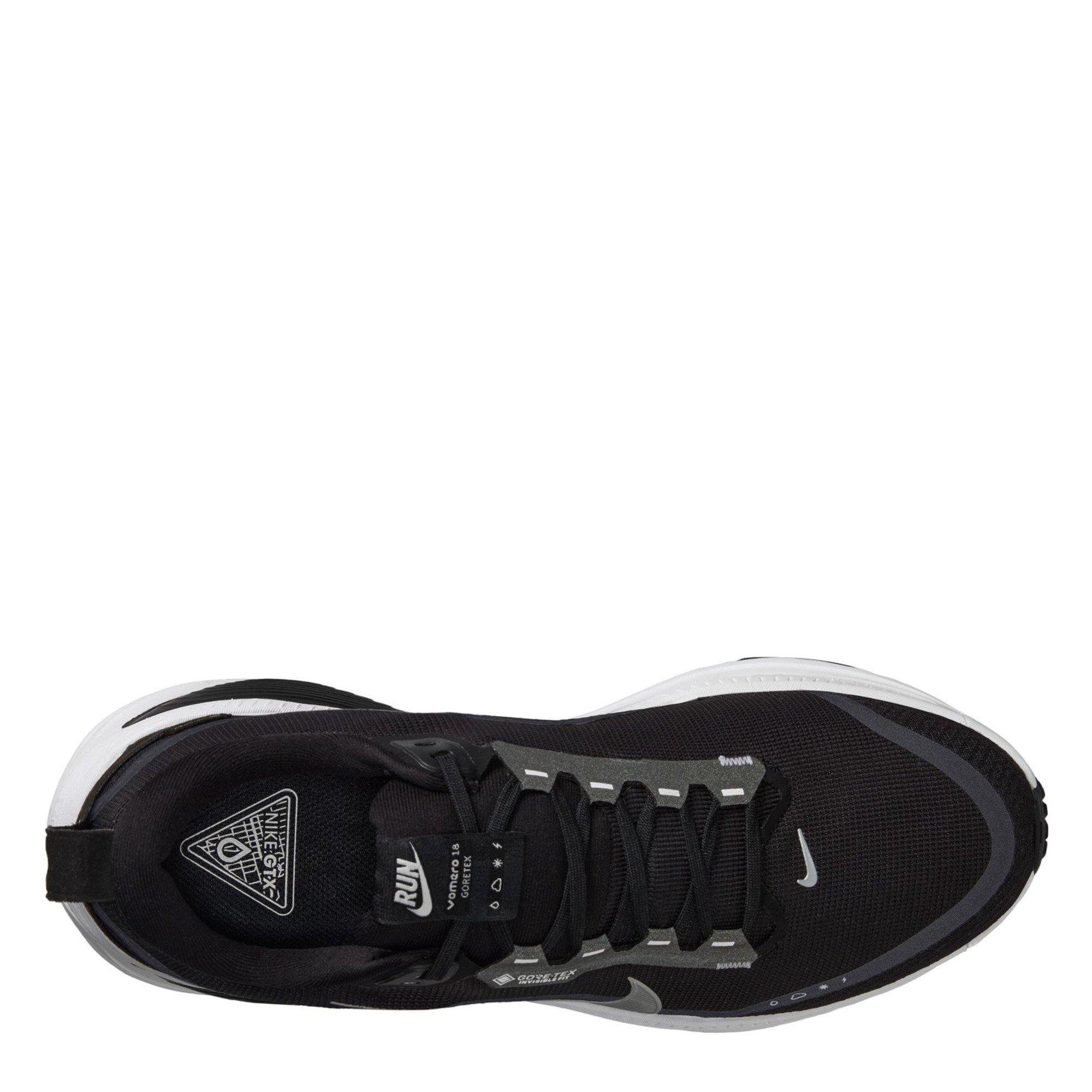 Blk/Mttlc Silv - Nike - Vomero 18 GORE-TEX Running Shoes Mens - 13