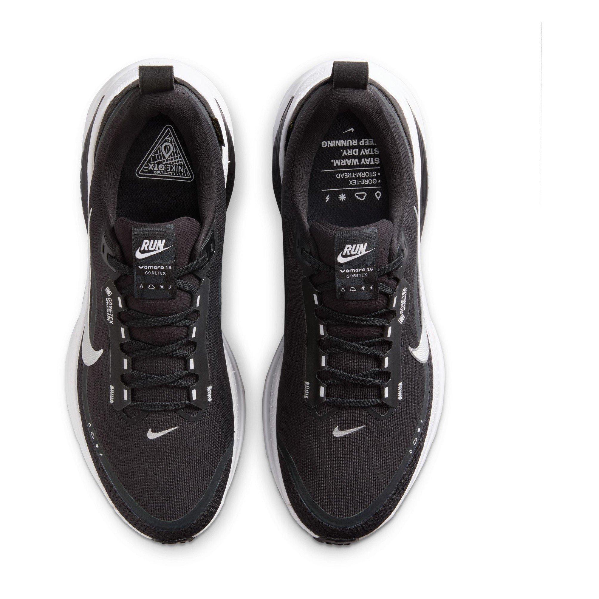 Blk/Mttlc Silv - Nike - Vomero 18 GORE-TEX Running Shoes Mens - 8