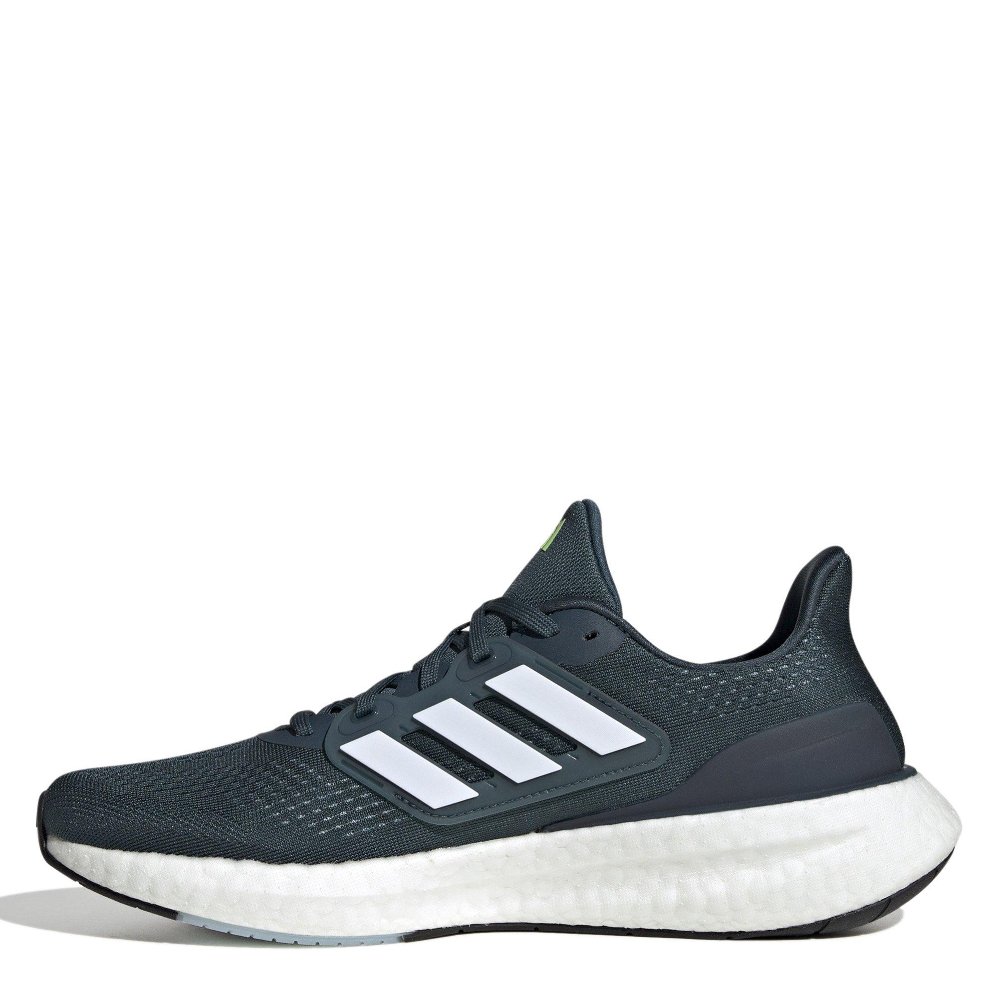 Night/Wht/Lemon - adidas - Pureboost 23 Mens Running Shoes - 2