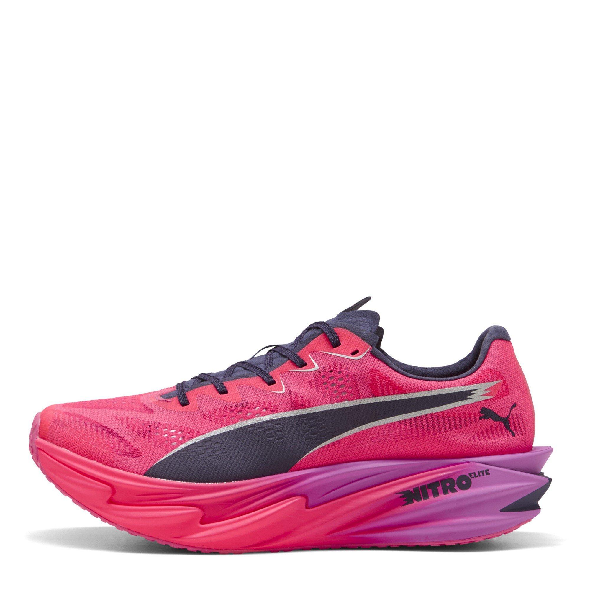 Hyrox Pink - Puma - Mens Deviate Elite 4 Road Running Shoes - 2
