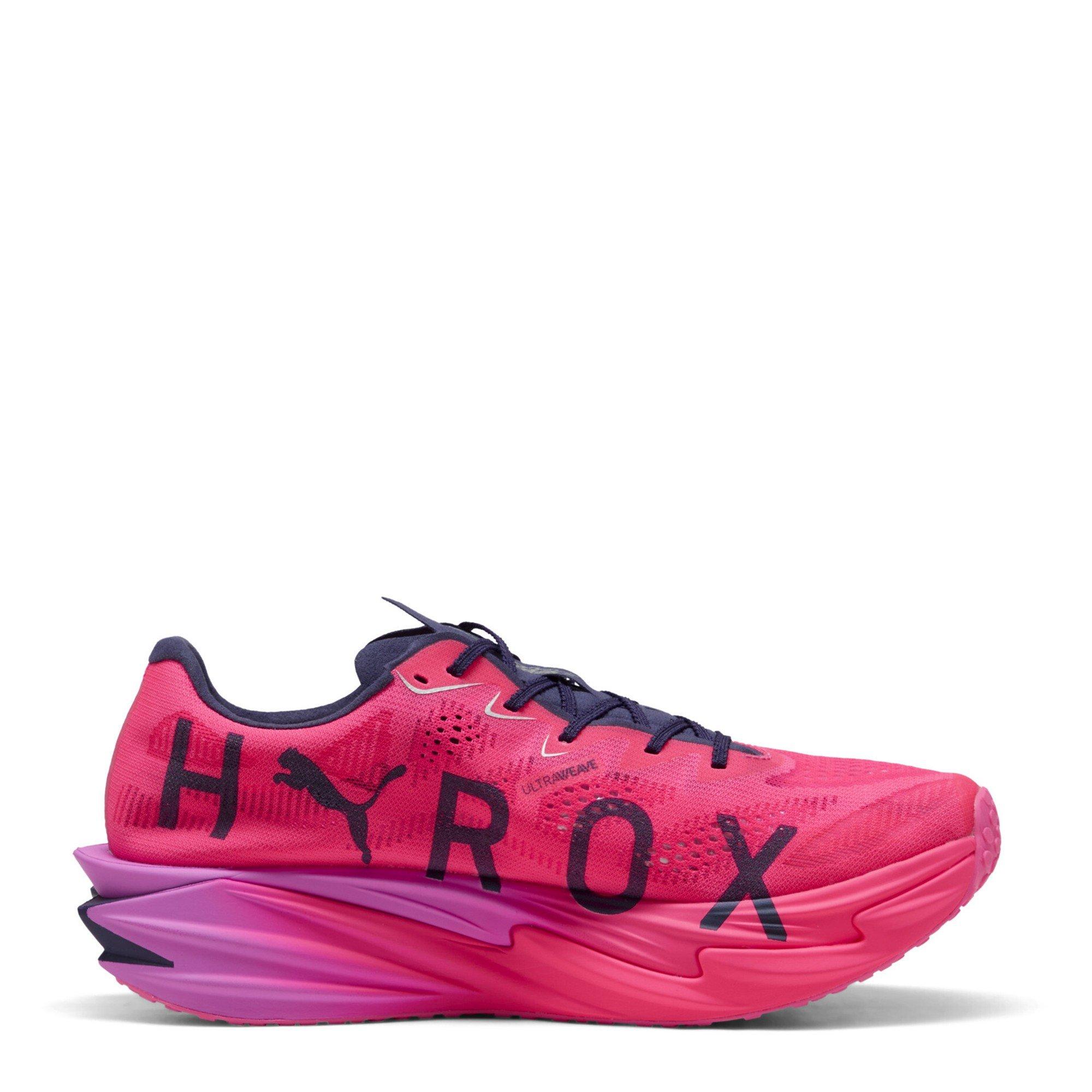 Hyrox Pink - Puma - Mens Deviate Elite 4 Road Running Shoes - 5