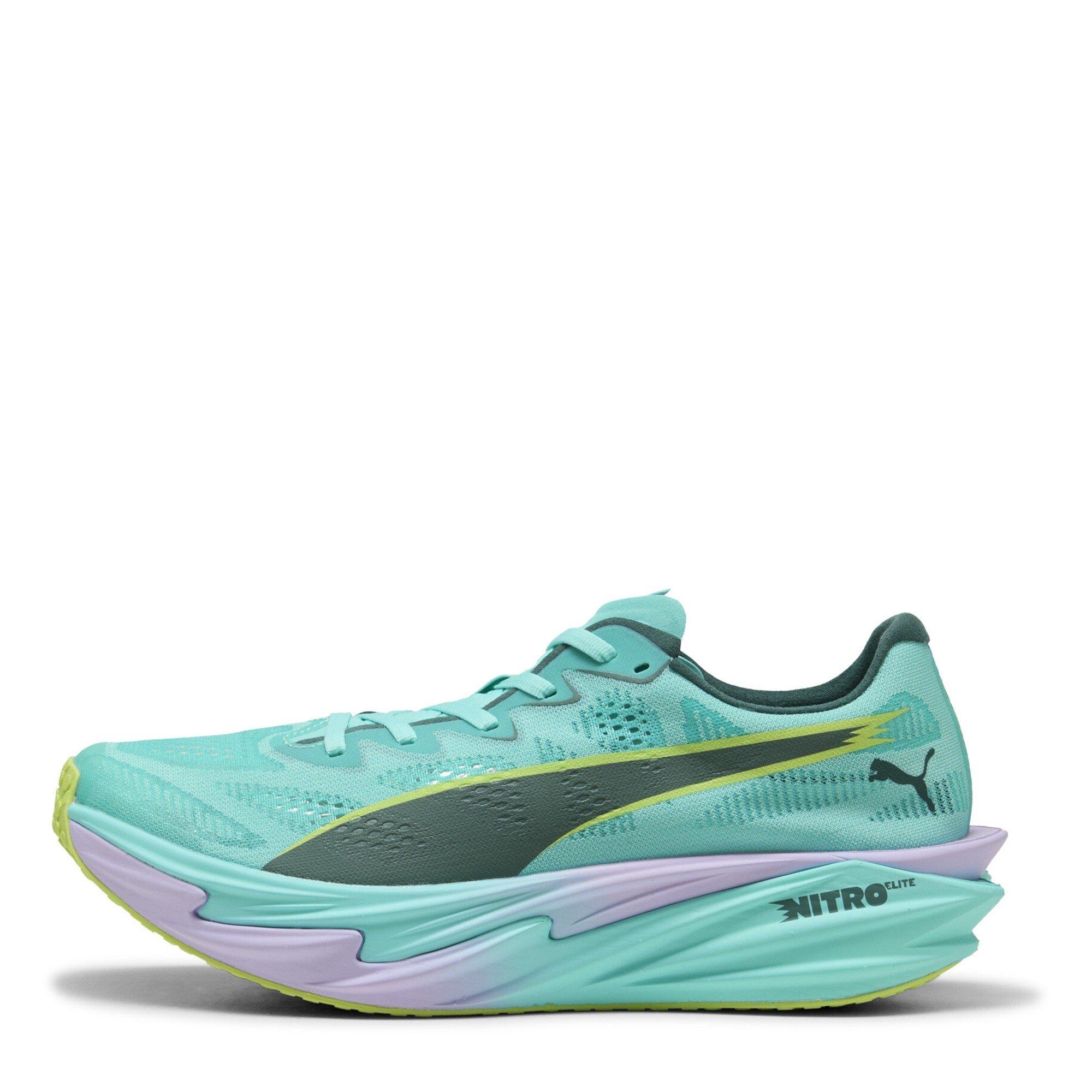 Intense Mint - Puma - Mens Deviate Elite 4 Road Running Shoes - 2