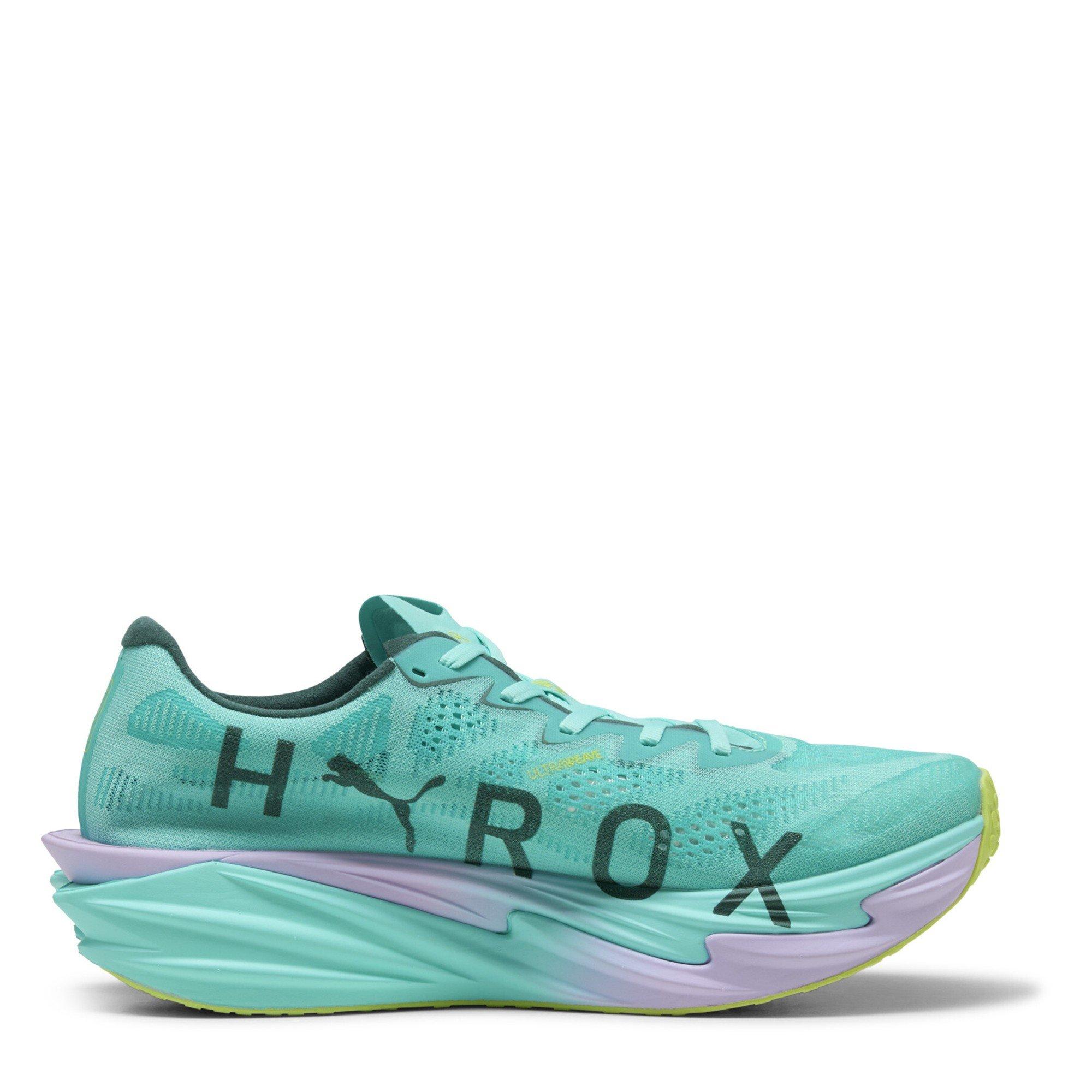 Intense Mint - Puma - Mens Deviate Elite 4 Road Running Shoes - 5