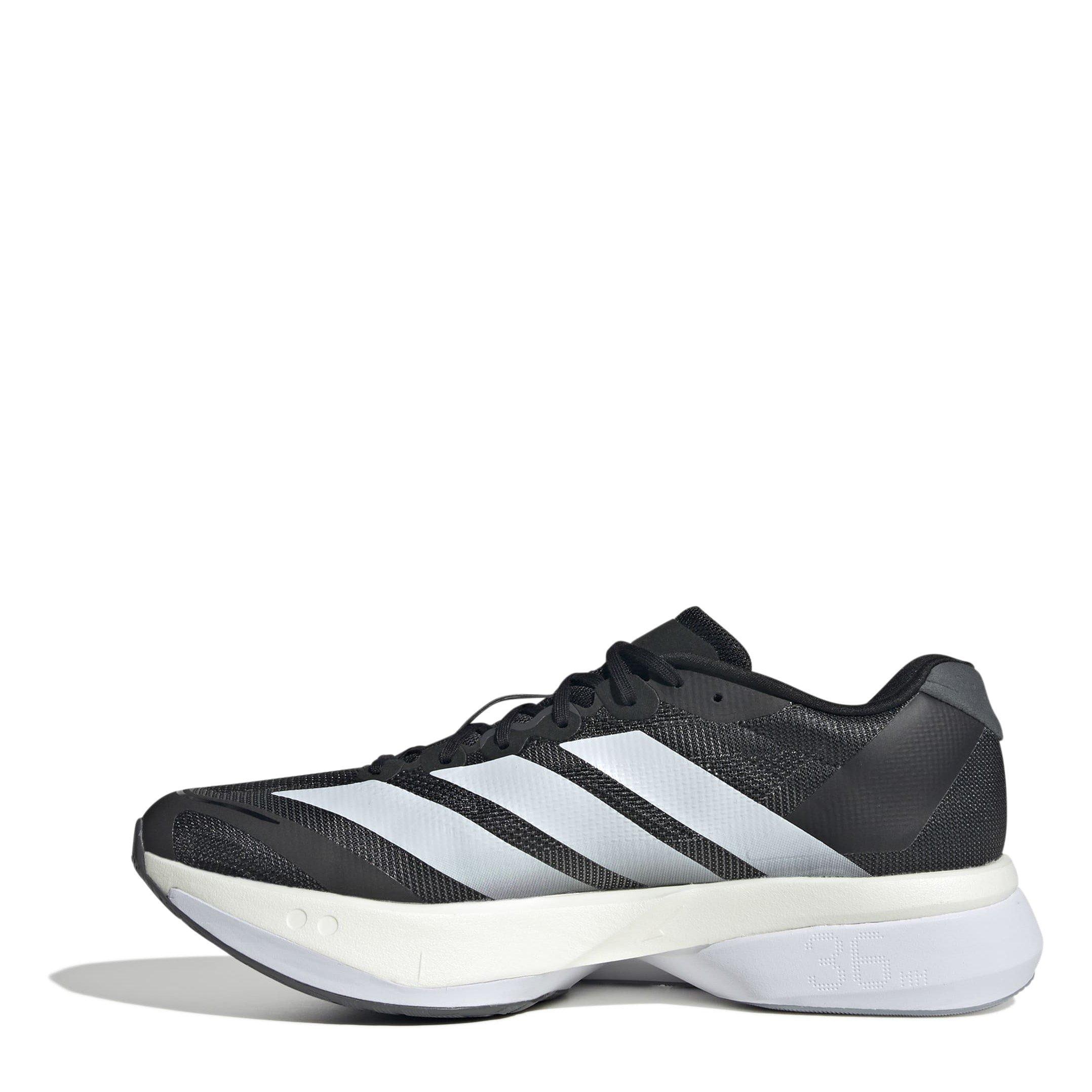 Preto/Branco - adidas - Adizero Boston 13 Road Running Shoes Mens - 2