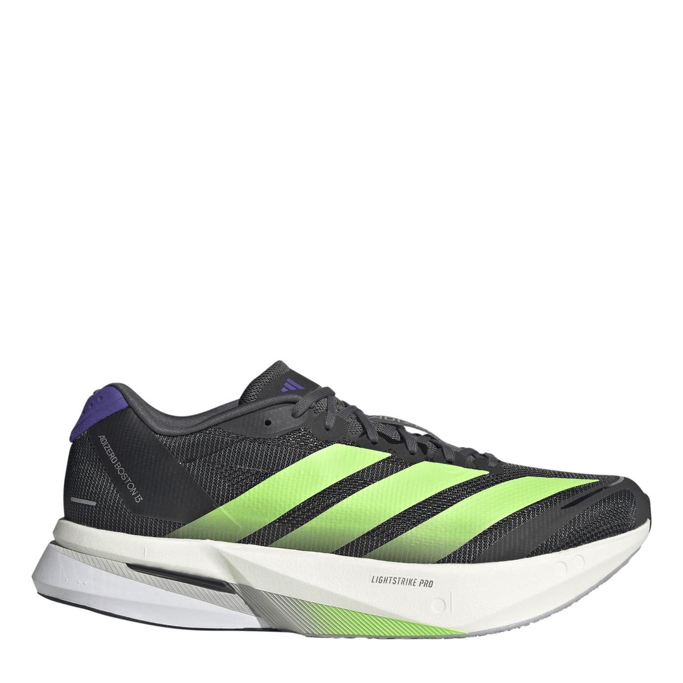 adidas Adizero Boston 13 White Royal Blue Halo Silver — foto 6