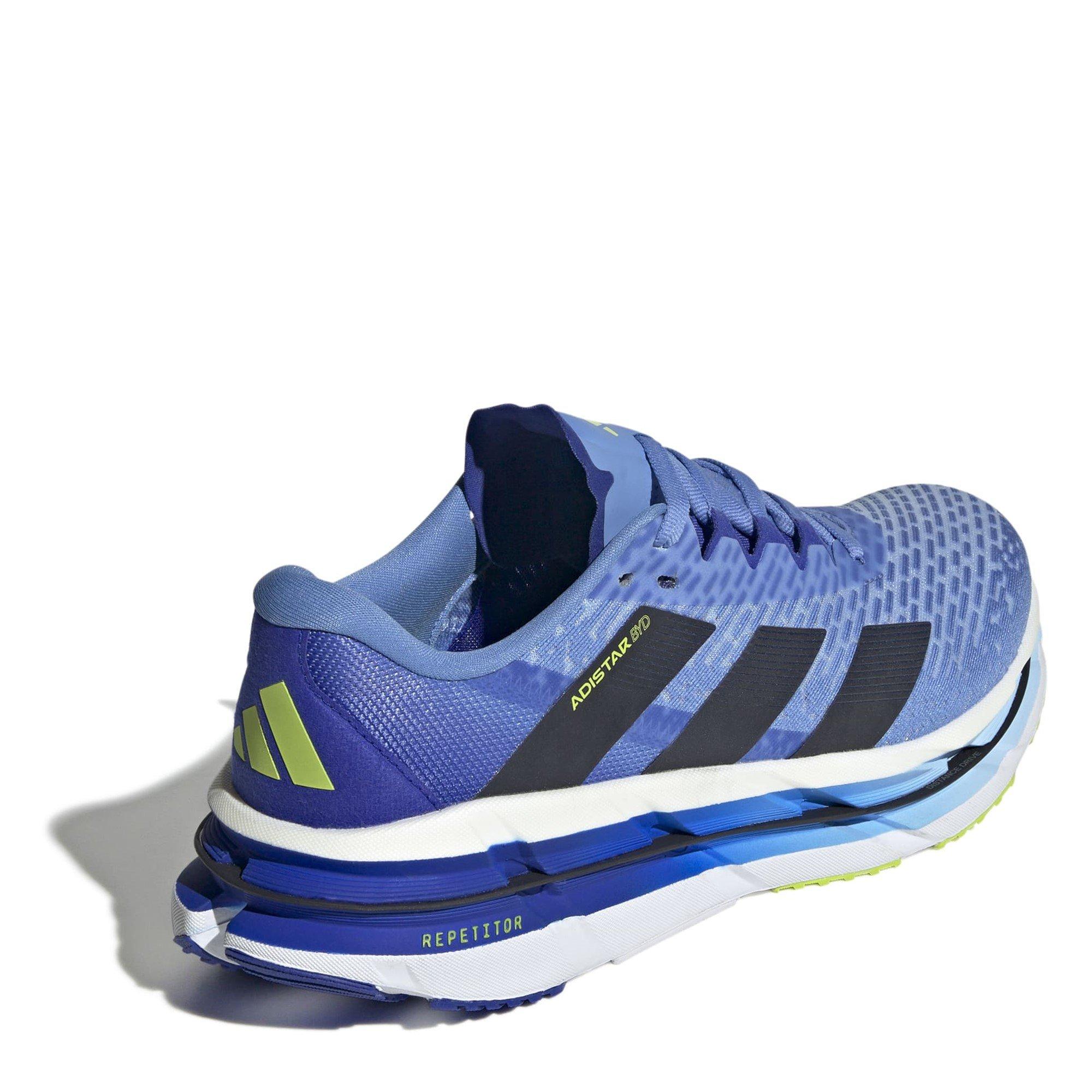 Blue Fusion - adidas - Adistar Byd Running Shoes Mens - 4