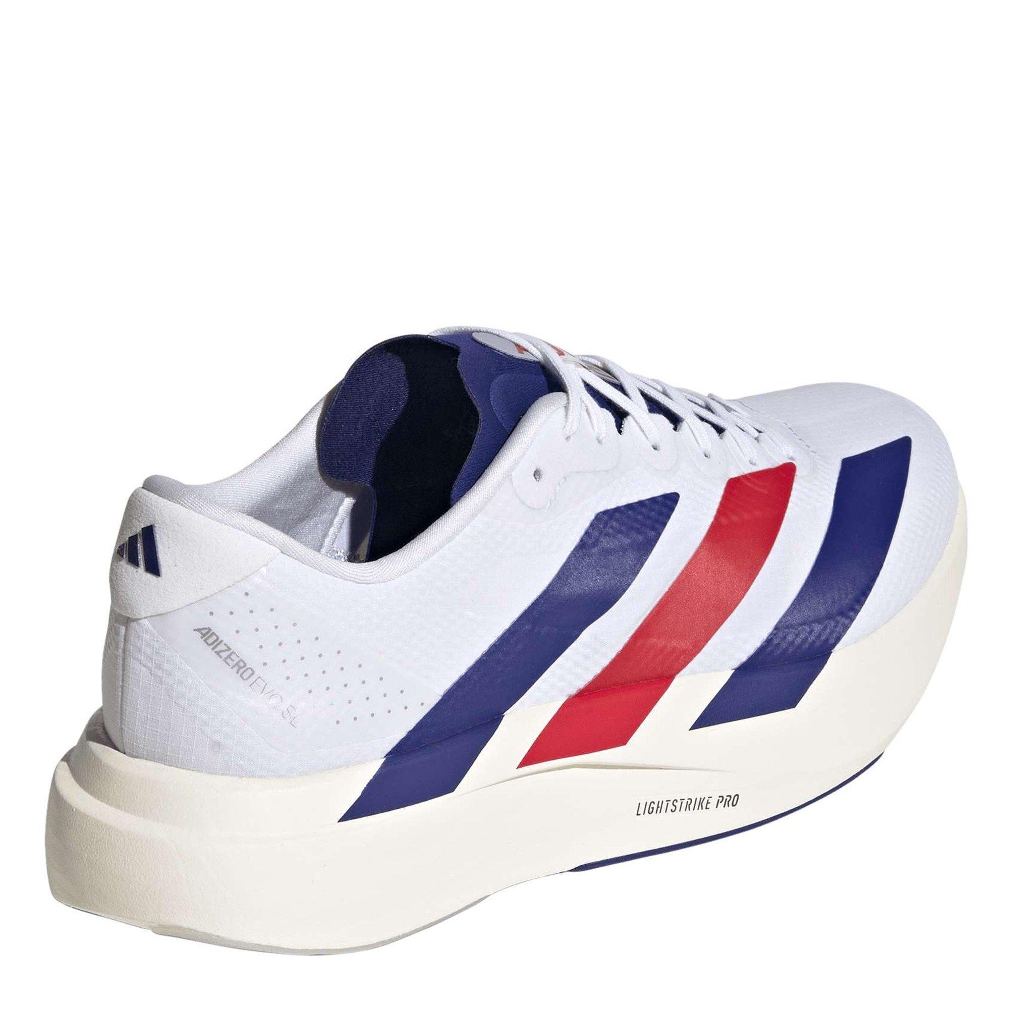 White/ink/Ruby - adidas - Adizero EVO SL Mens Shoes - 4