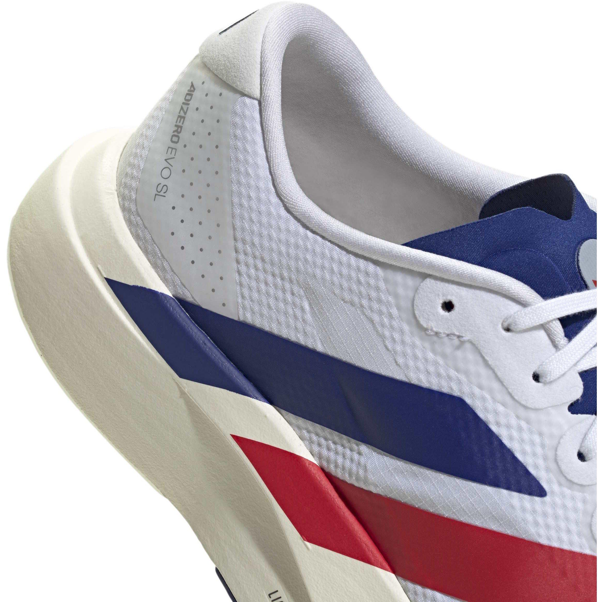 White/ink/Ruby - adidas - Adizero EVO SL Mens Shoes - 8