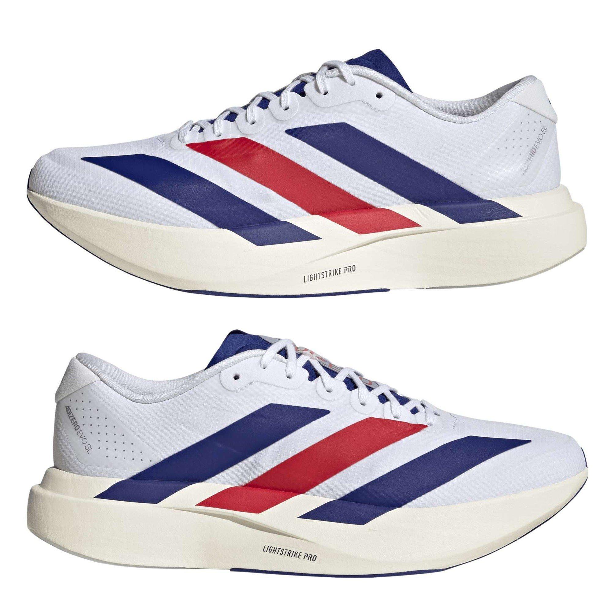White/ink/Ruby - adidas - Adizero EVO SL Mens Shoes - 9