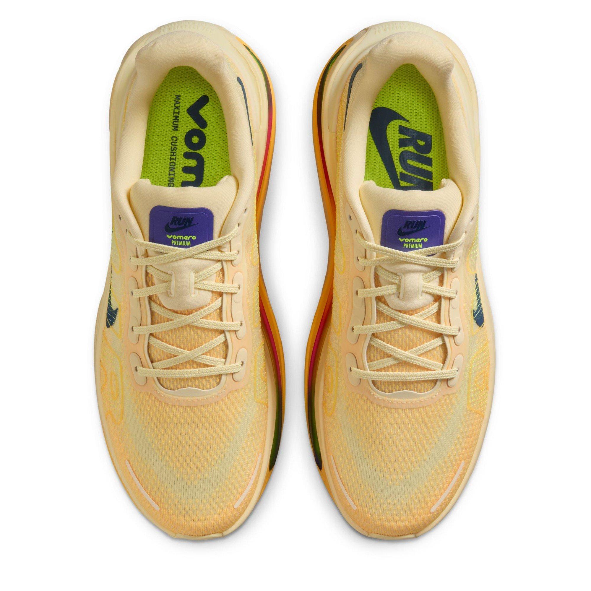 Alabaster/Blue - Nike - Vomero Premium Mens Running Shoes - 6