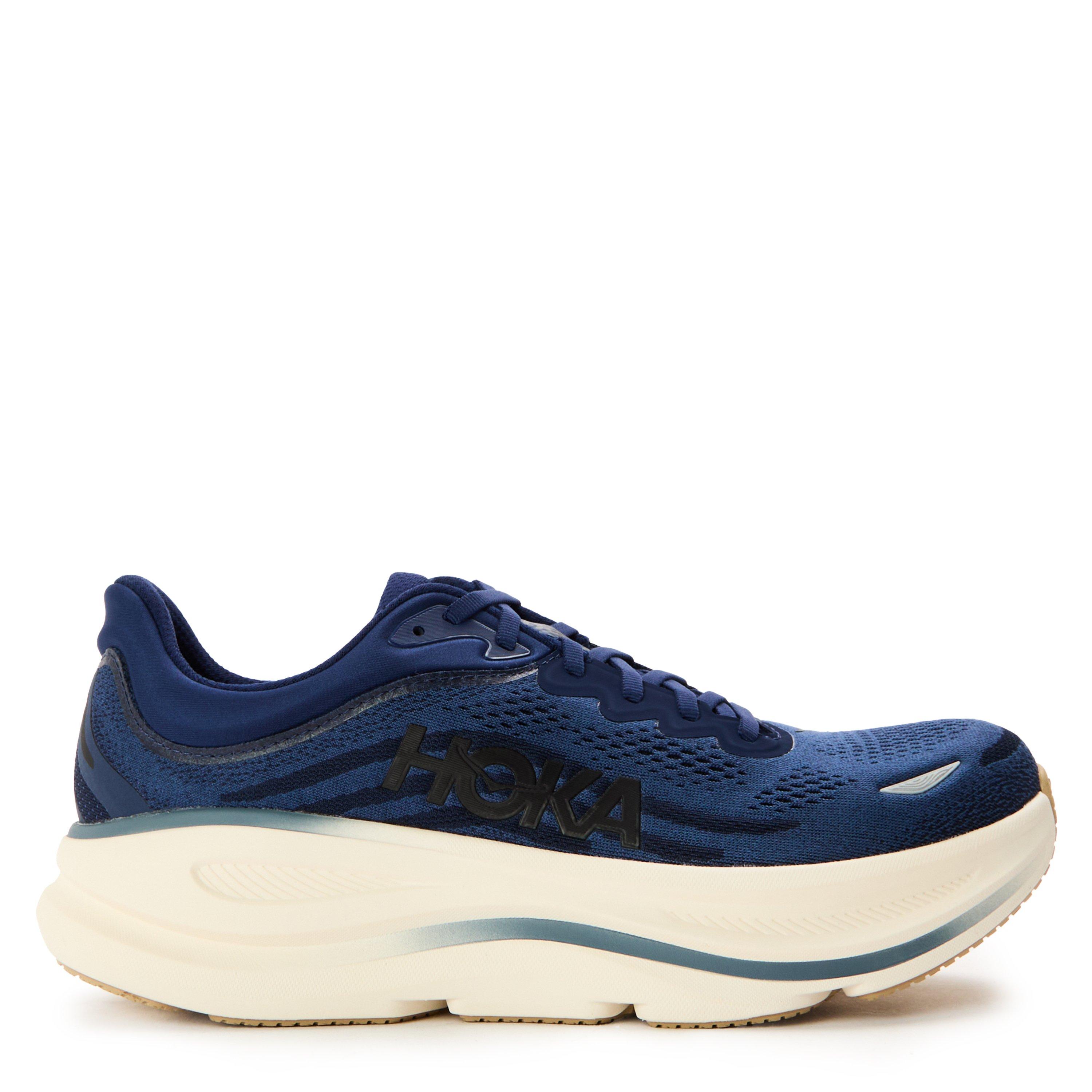 Midnight Blue - Hoka - Men's Bondi Breathable Everyday Neutral Road Running Shoes - 1