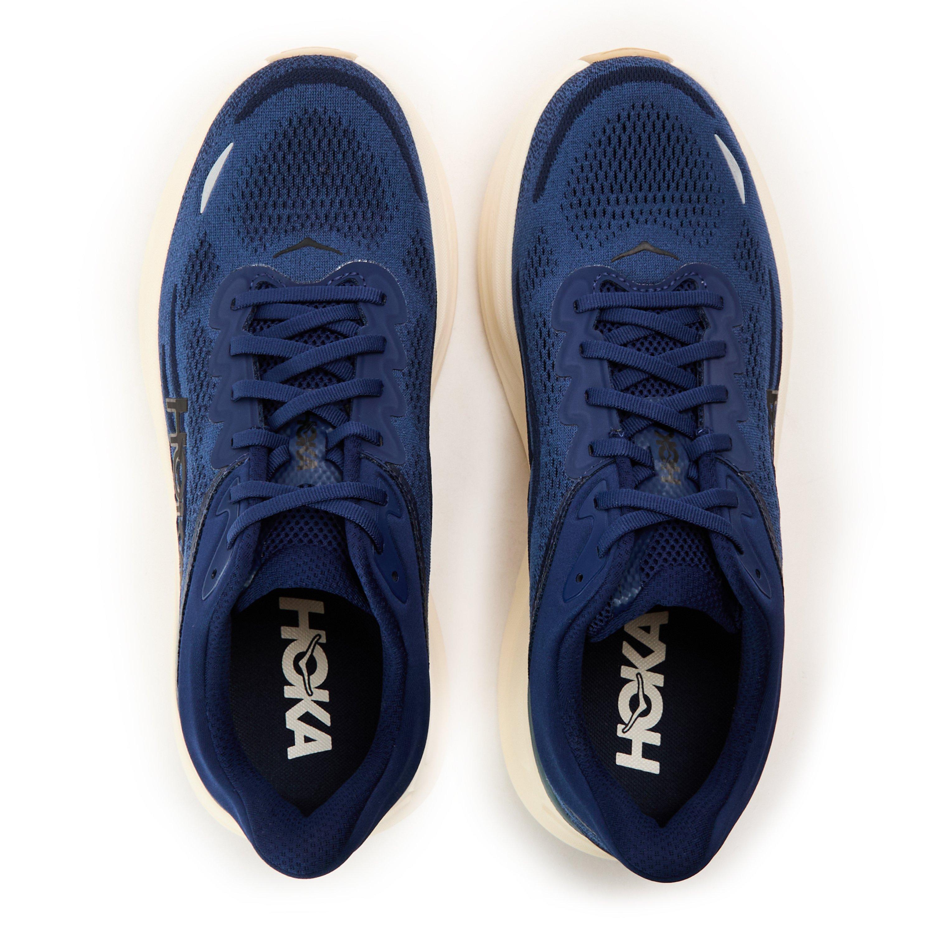 Midnight Blue - Hoka - Men's Bondi Breathable Everyday Neutral Road Running Shoes - 5