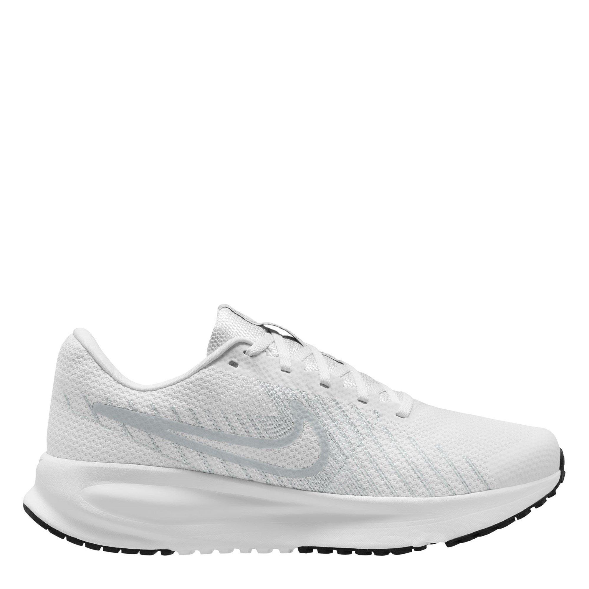 Nike Men's Run Defy - White/Plat - 9 (44)
