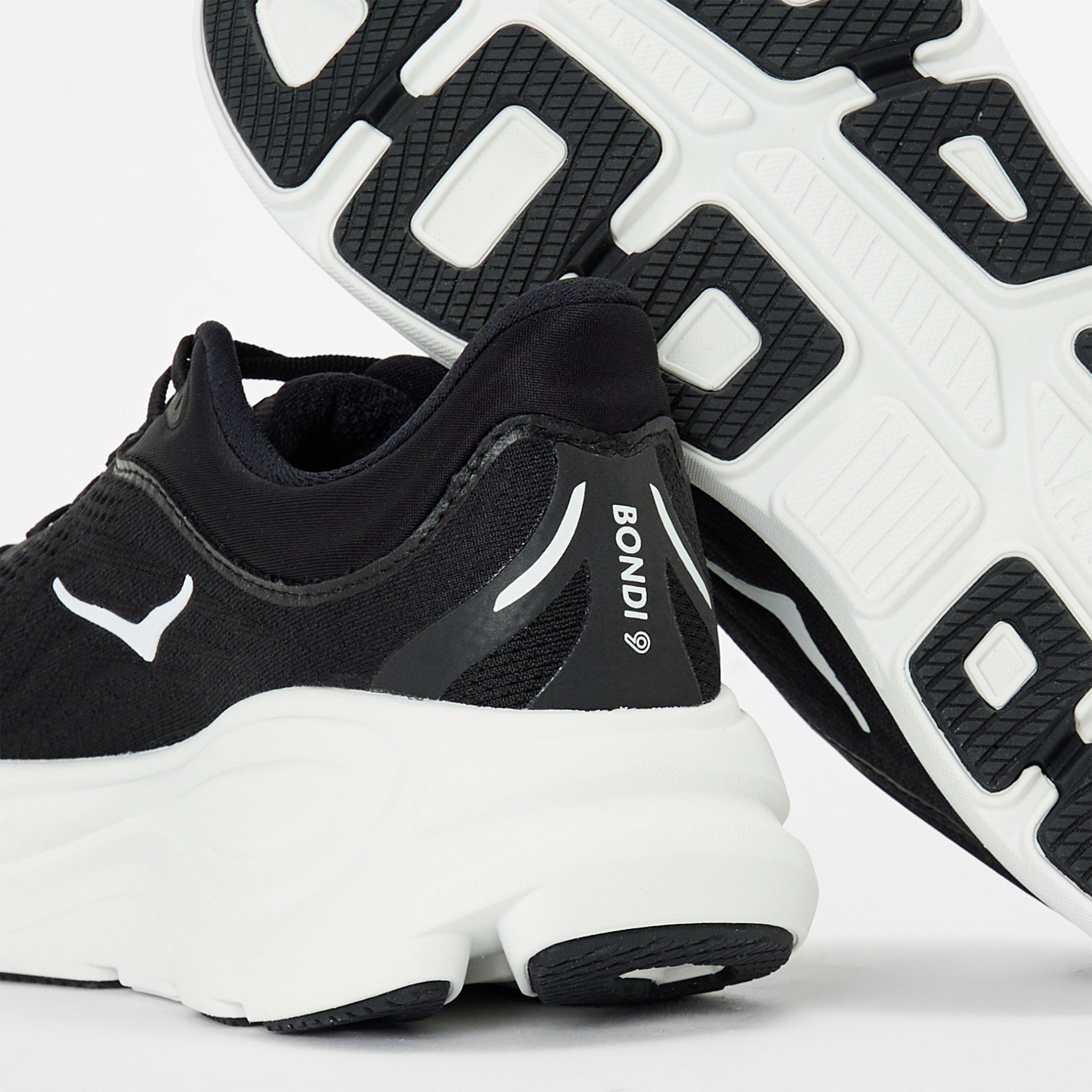 Black White - Hoka - Bondi 9 Running Trainers - 4