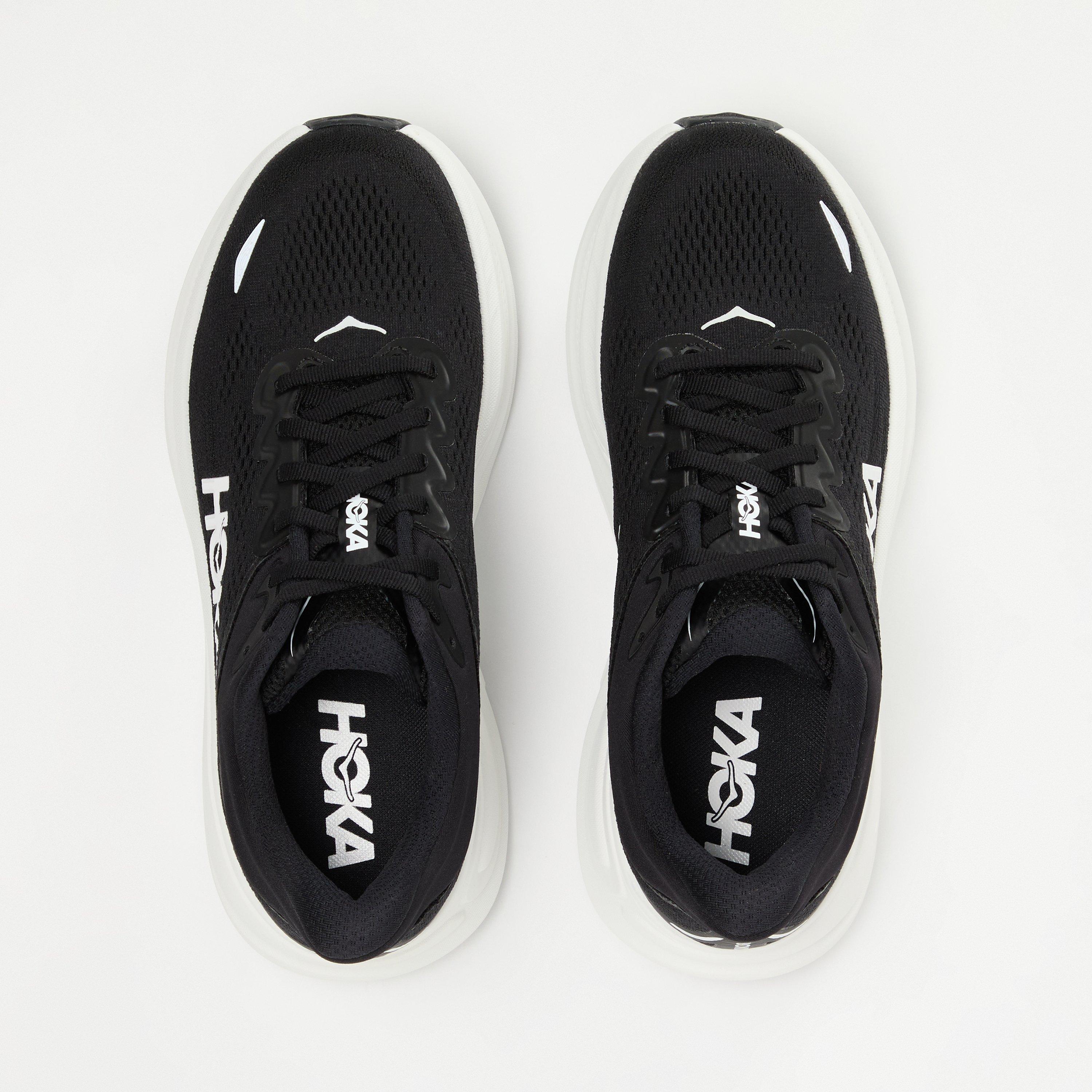 Black White - Hoka - Bondi 9 Running Trainers - 5