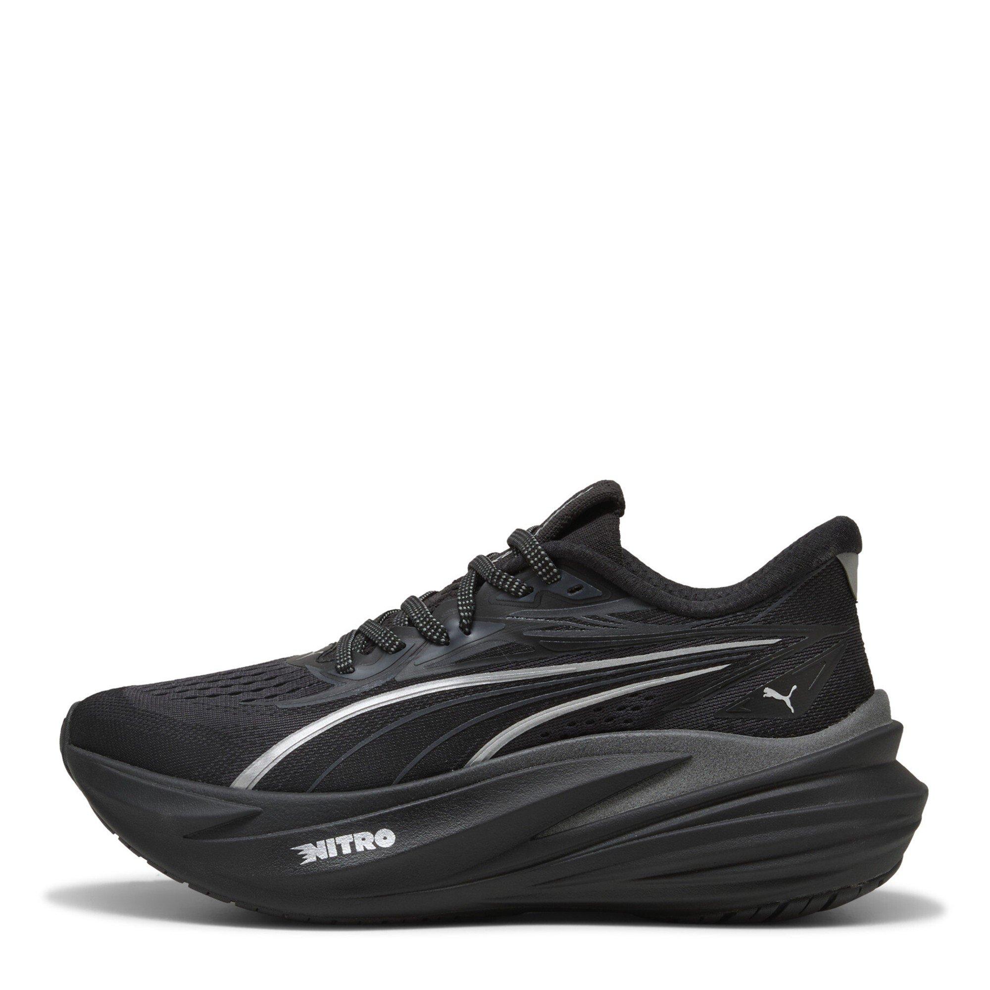 Schwarz/Silber - Puma - Women's MagMax Nitro 2 Road Running Shoes - 2