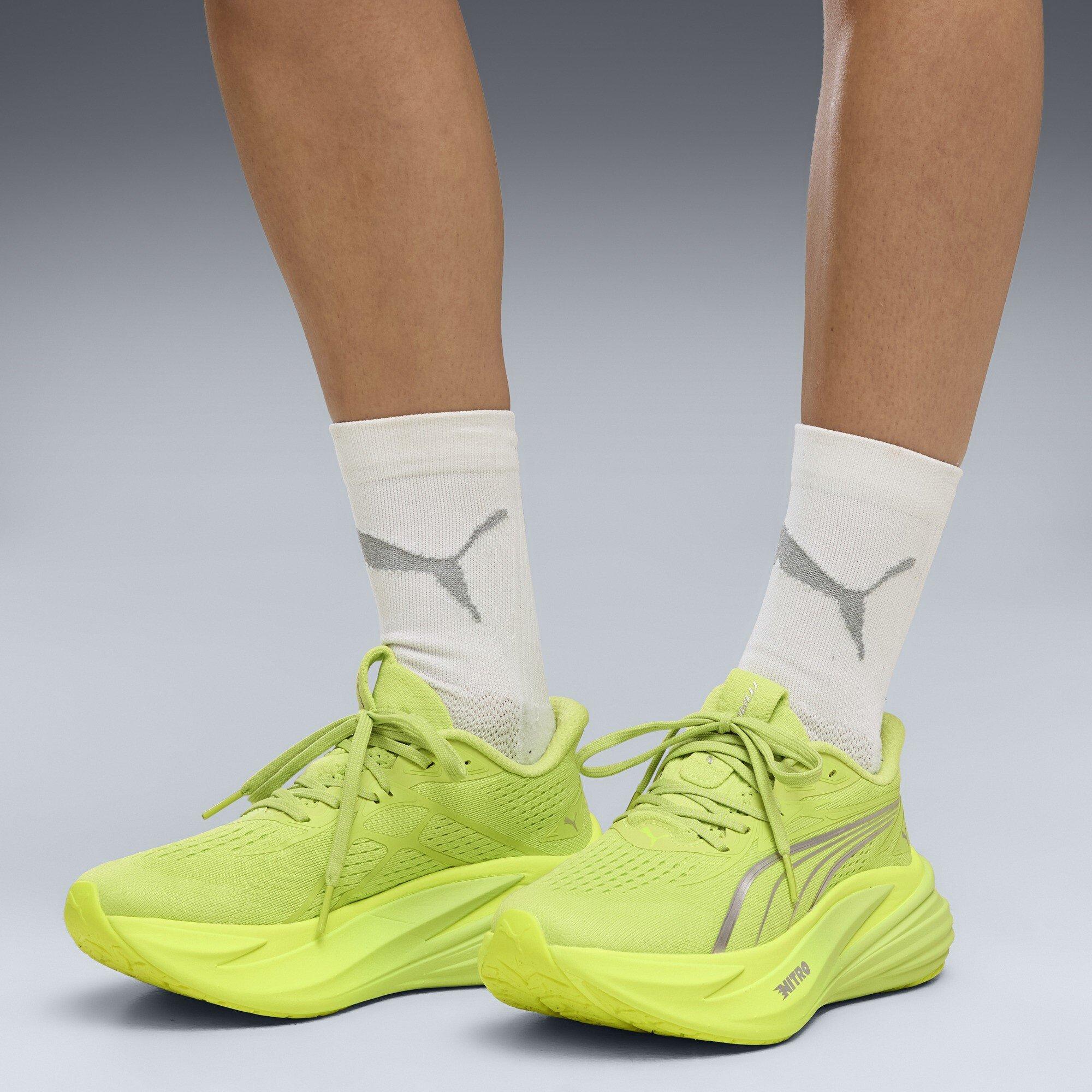Sunny Lime - Puma - Women's MagMax Nitro 2 Road Running Shoes - 3