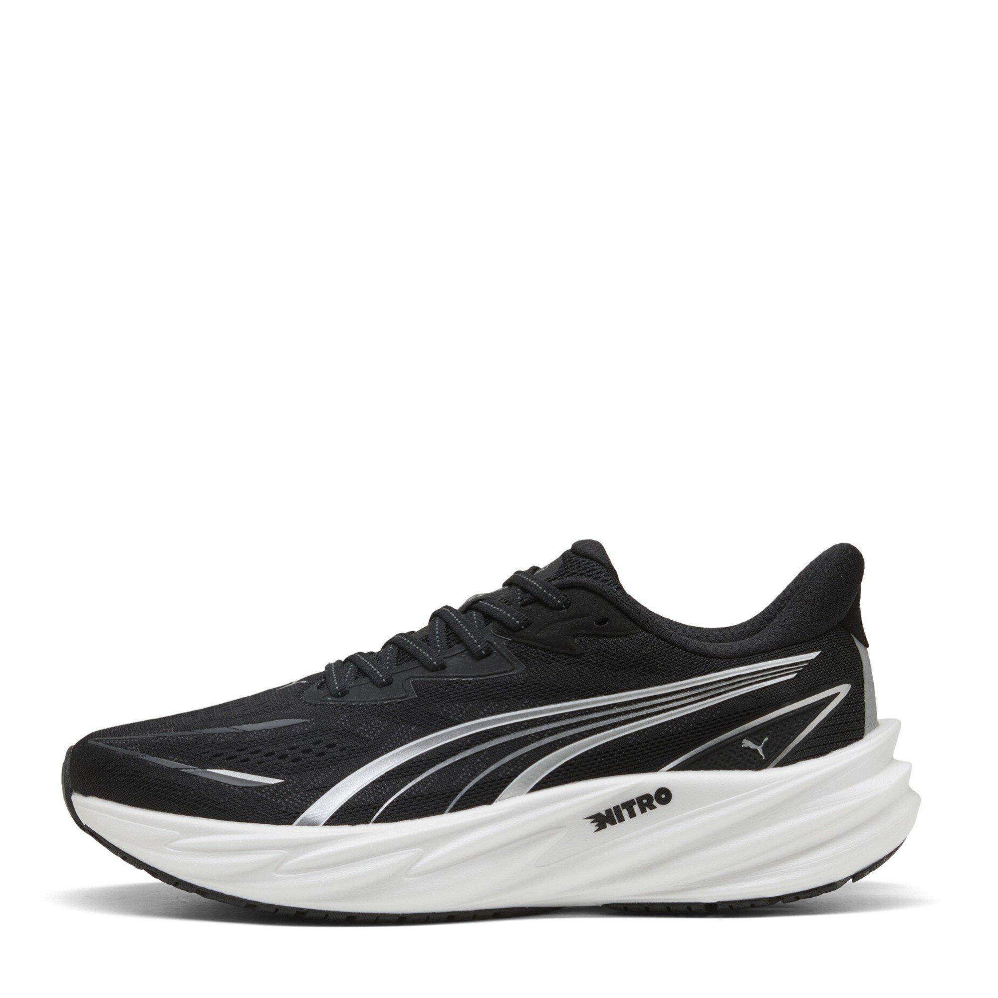 Black/White - Puma - Men's Velocity Nitro 5 Road Running Shoes - 2