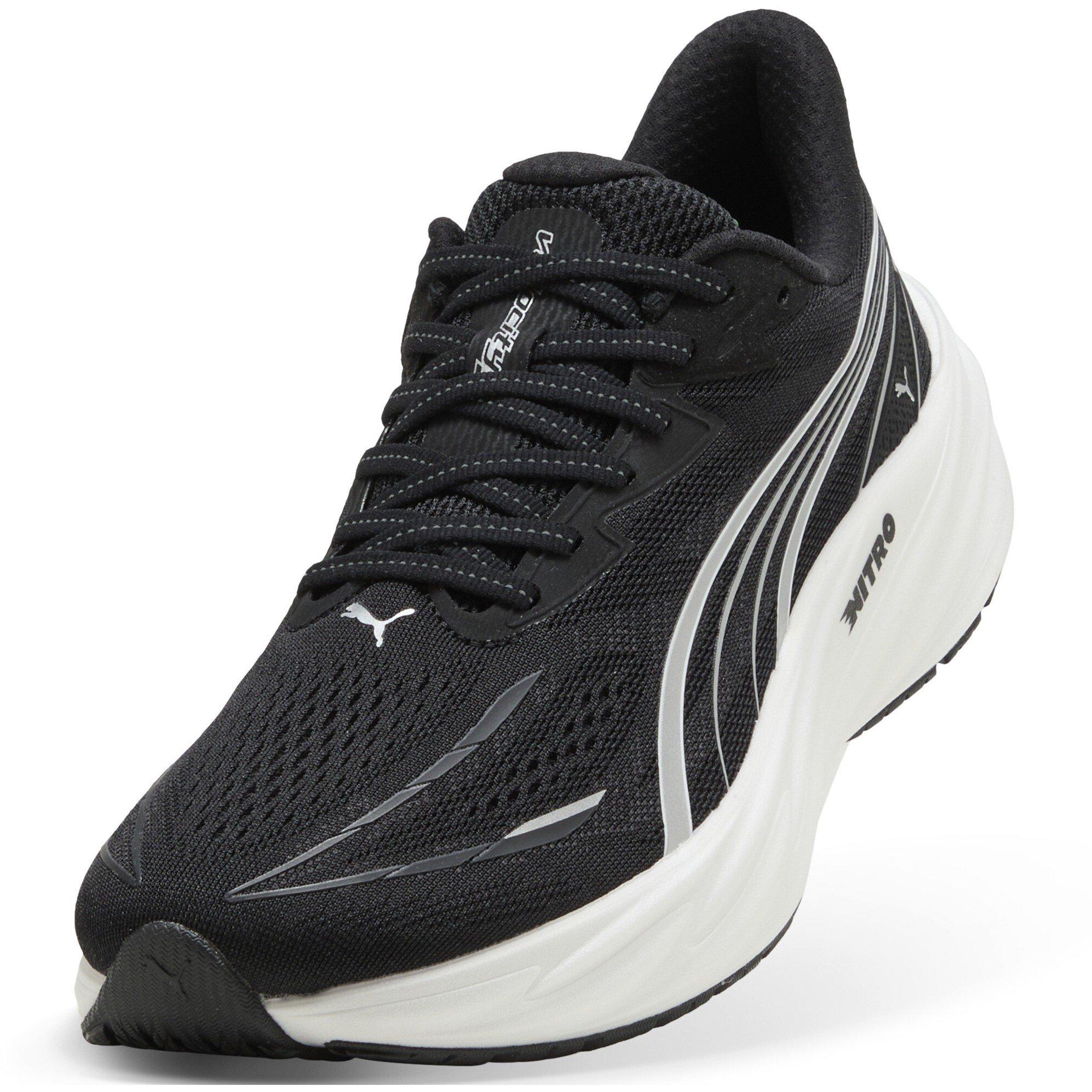 Black/White - Puma - Men's Velocity Nitro 5 Road Running Shoes - 6